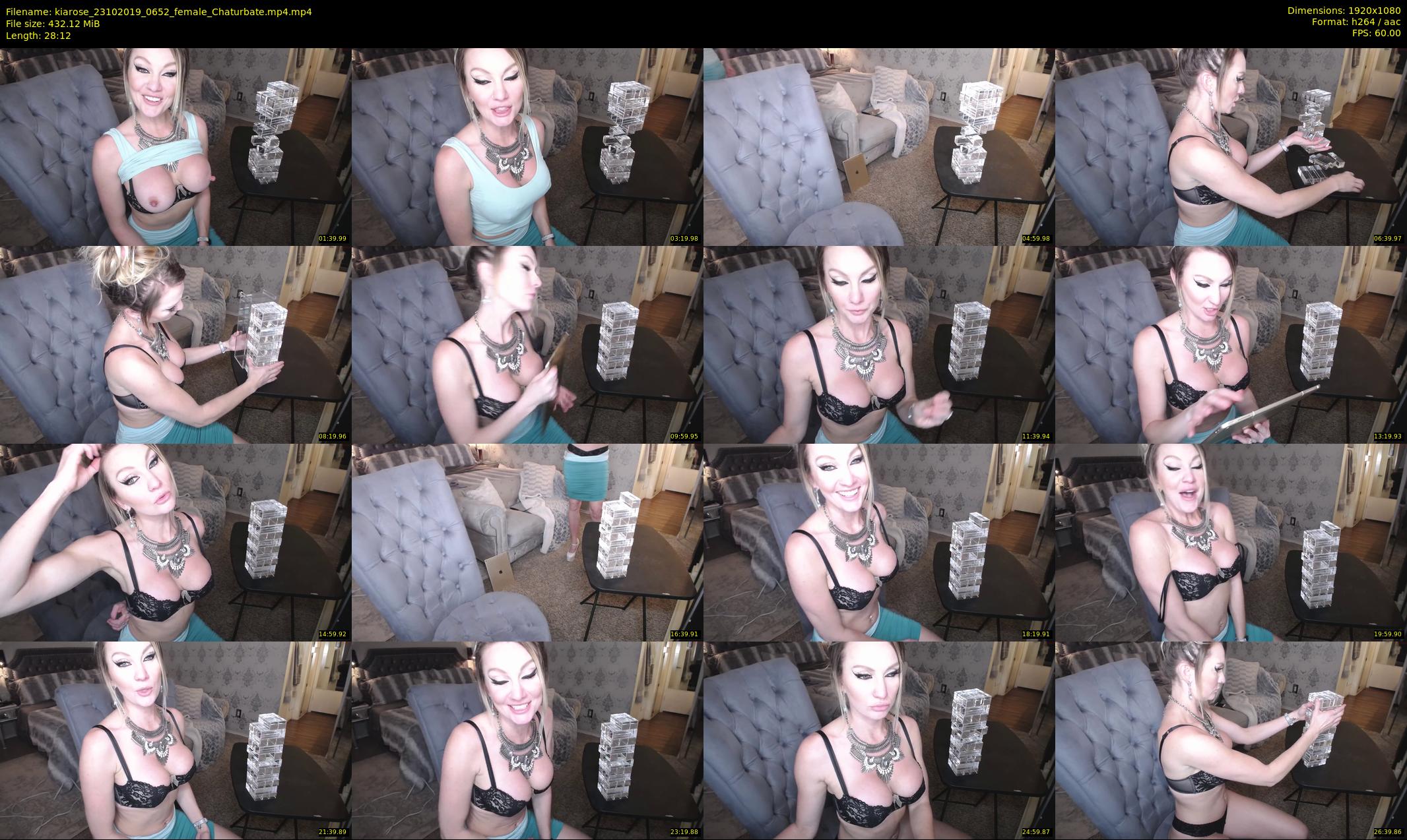 kiarose — 29 minute Chaturbate female cam show recording, 1080p, Oct 23, 2019