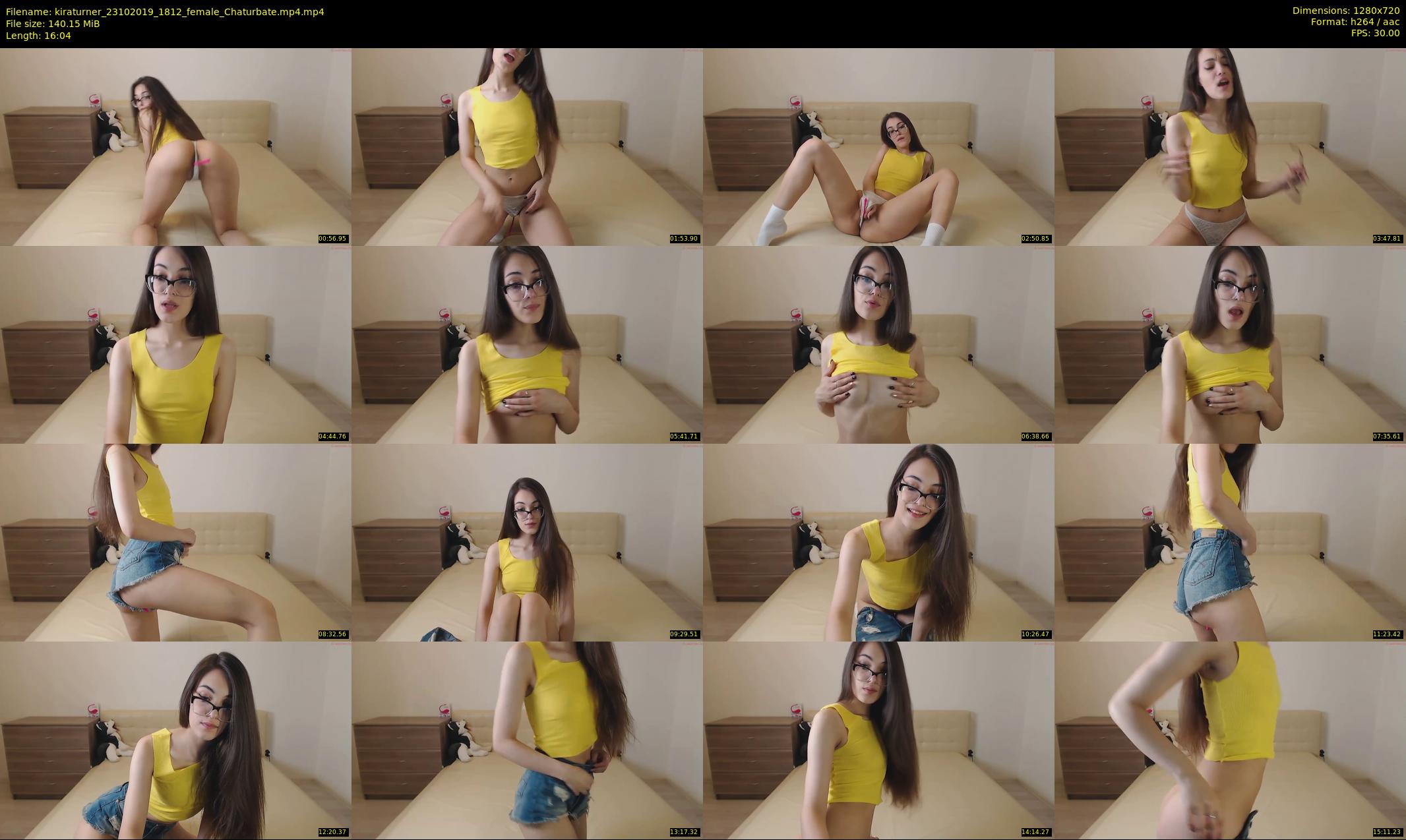 kiraturner — 17 minute Chaturbate couple cam show recording, 720p, Oct 23, 2019
