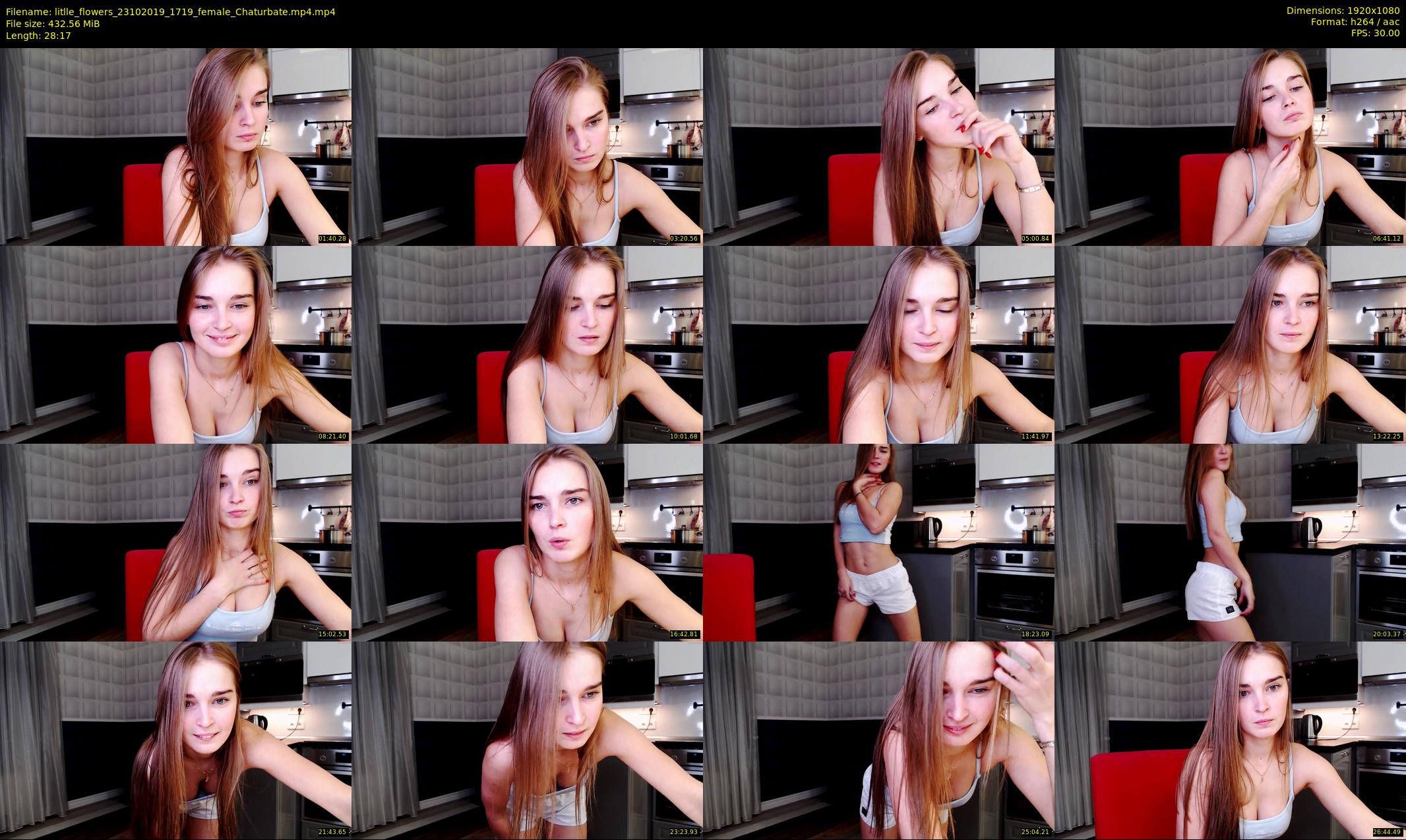 litlle_flowers — 29 minute Chaturbate female cam show recording, 1080p, Oct 23, 2019