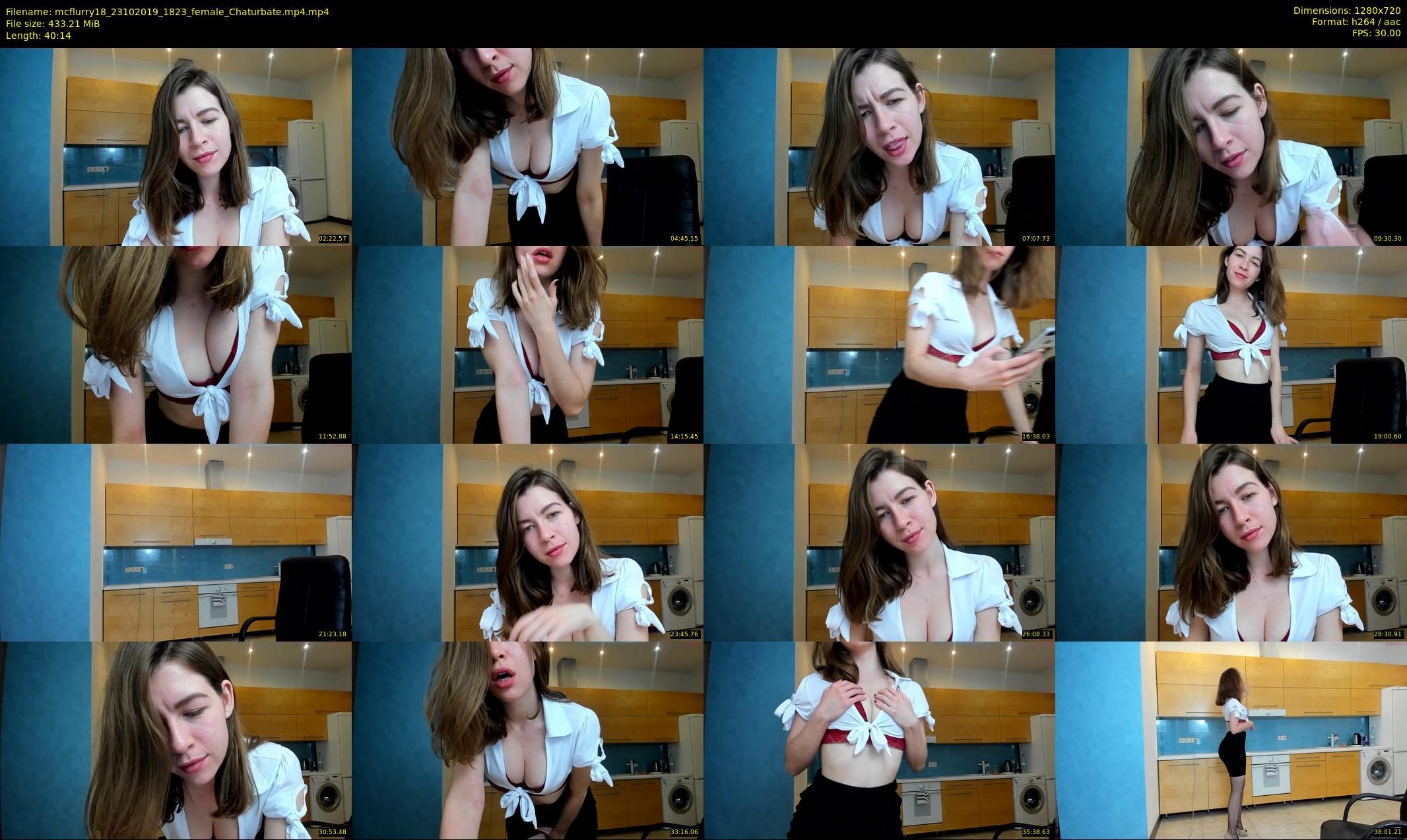 mcflurry18 — 41 minute Chaturbate female cam show recording, 720p, Oct 23, 2019