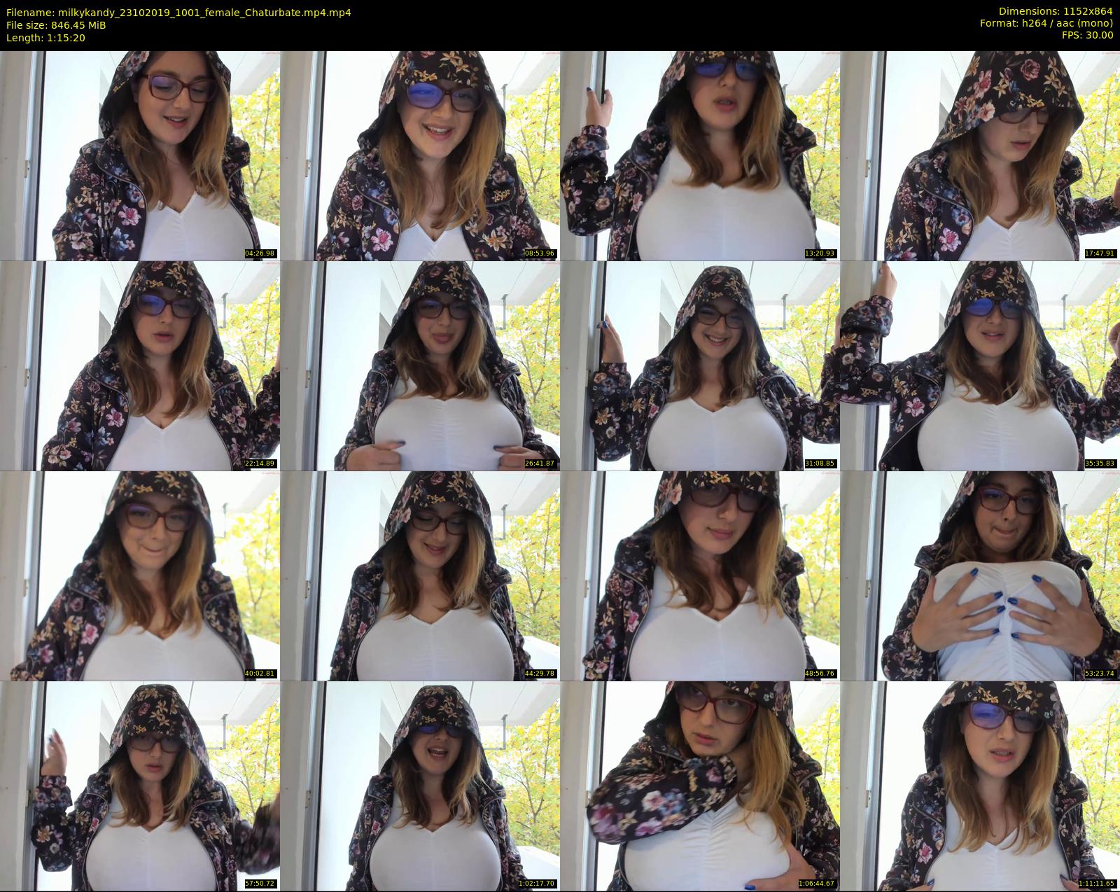 milkykandy — 76 minute Chaturbate female cam show recording, 720p, Oct 23, 2019
