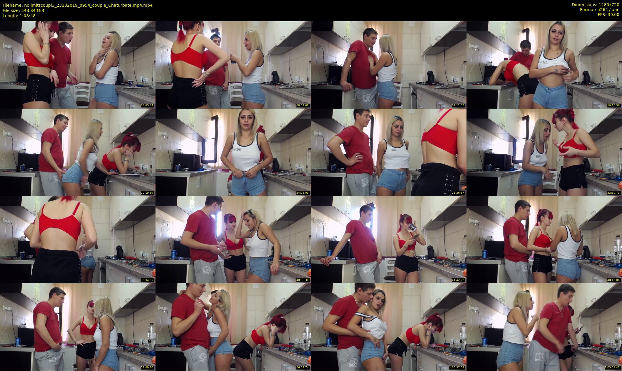 nolimitscoupl3 — 69 minute Chaturbate couple cam show recording, 720p, Oct 23, 2019