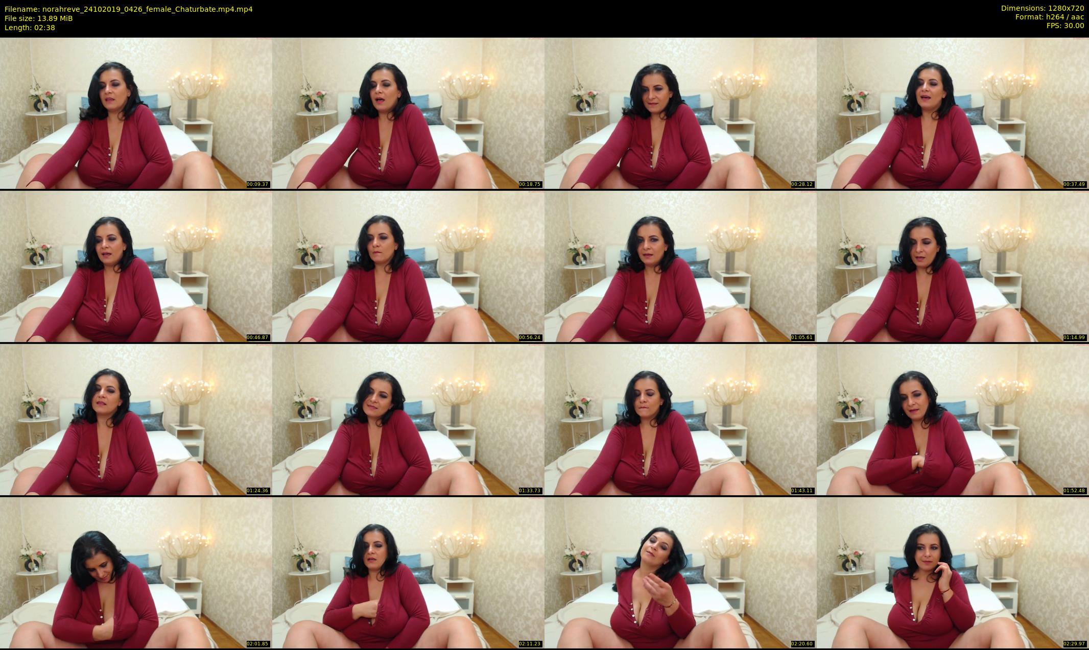 norahreve — 3 minute Chaturbate female cam show recording, 720p, Oct 24, 2019
