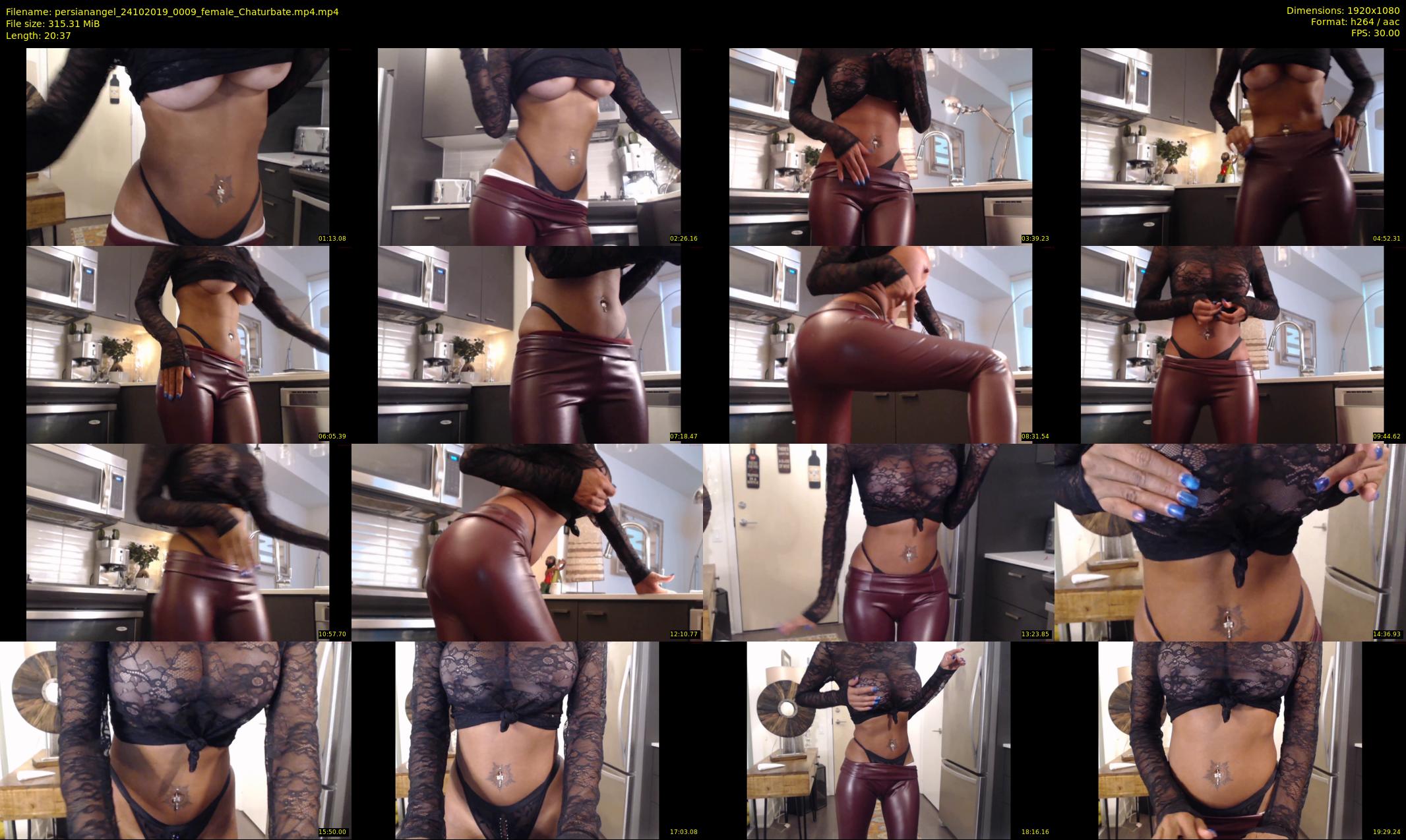 persianangel — 21 minute Chaturbate female cam show recording, 1080p, Oct 24, 2019