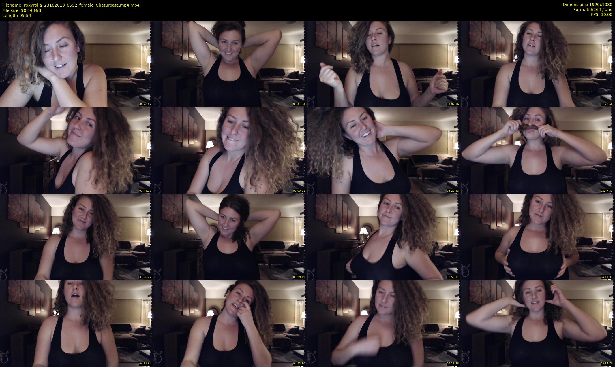 roxyrolla — 6 minute Chaturbate female cam show recording, 1080p, Oct 23, 2019
