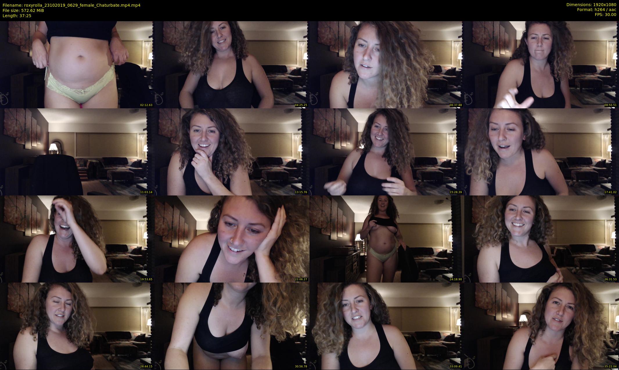 roxyrolla — 38 minute Chaturbate female cam show recording, 1080p, Oct 23, 2019