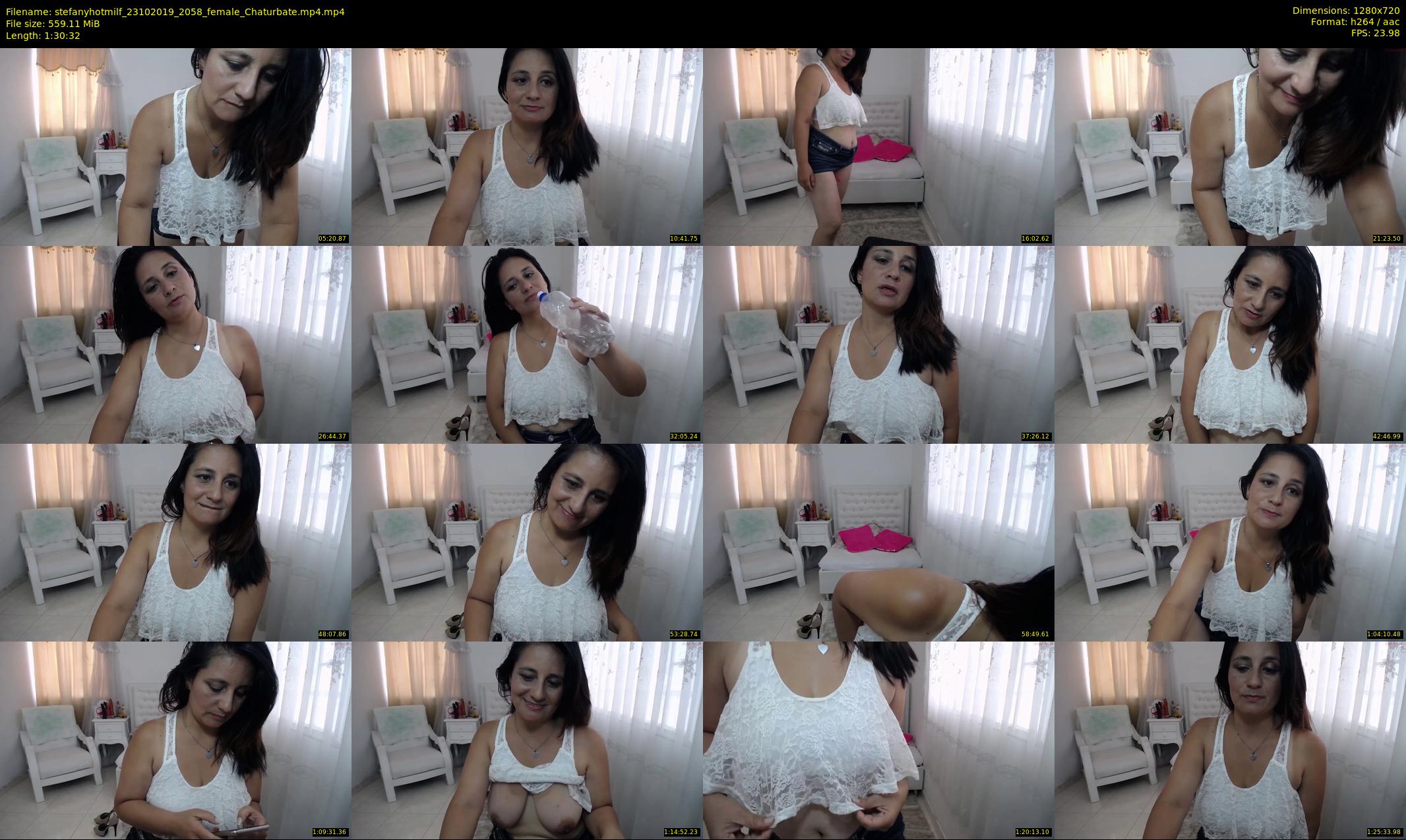 stefanyhotmilf — 91 minute Chaturbate female cam show recording, 720p, Oct 23, 2019