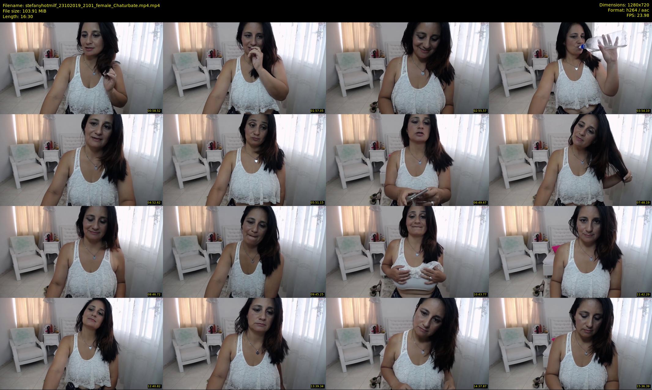 stefanyhotmilf — 17 minute Chaturbate female cam show recording, 720p, Oct 23, 2019