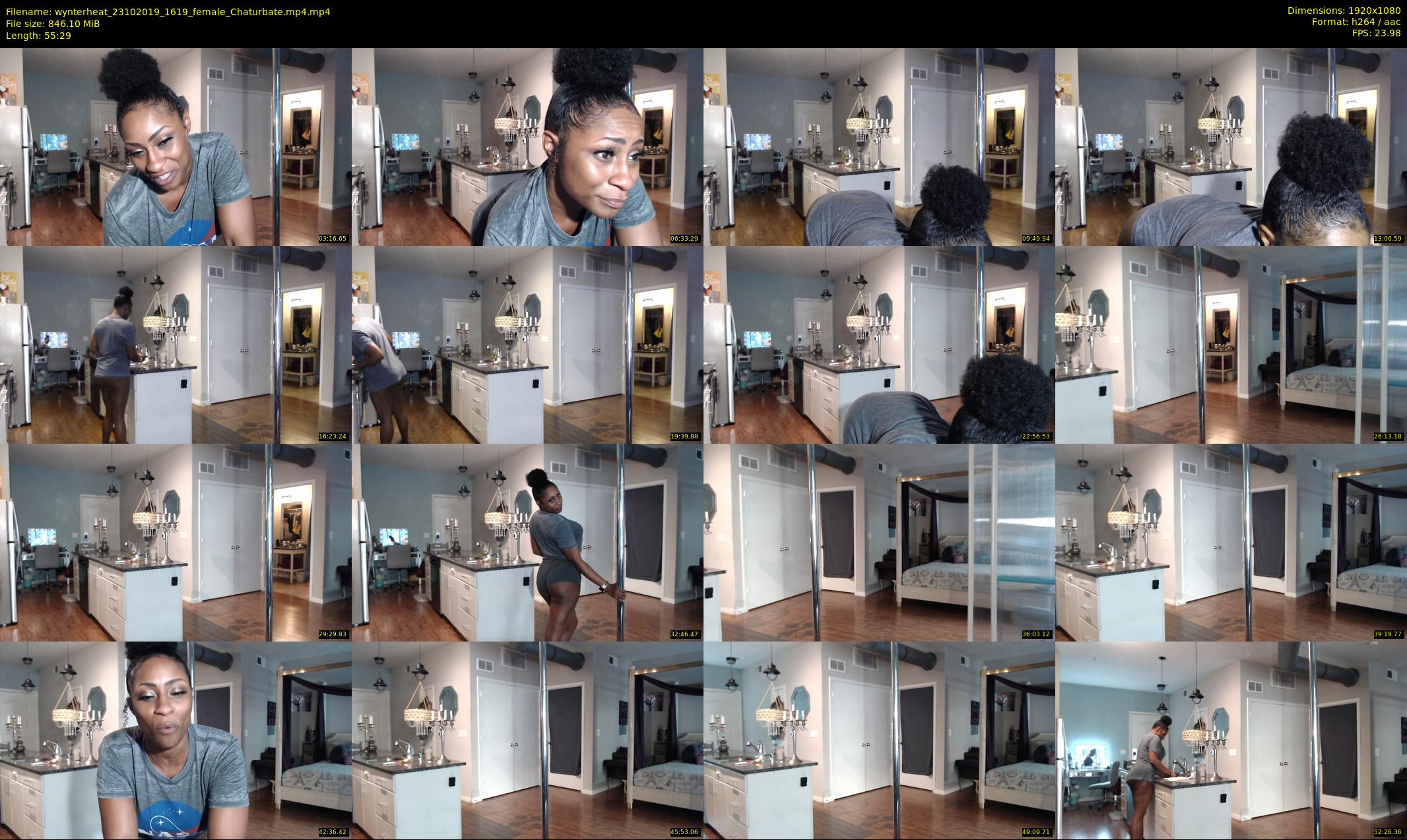 wynterheat — 56 minute Chaturbate female cam show recording, 1080p, Oct 23, 2019