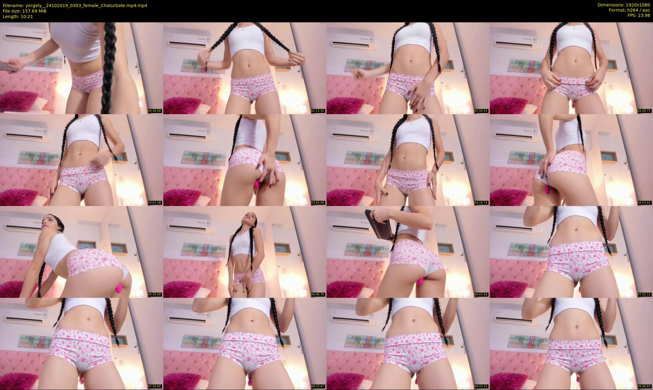 yorgely_ — 11 minute Chaturbate female cam show recording, 1080p, Oct 24, 2019
