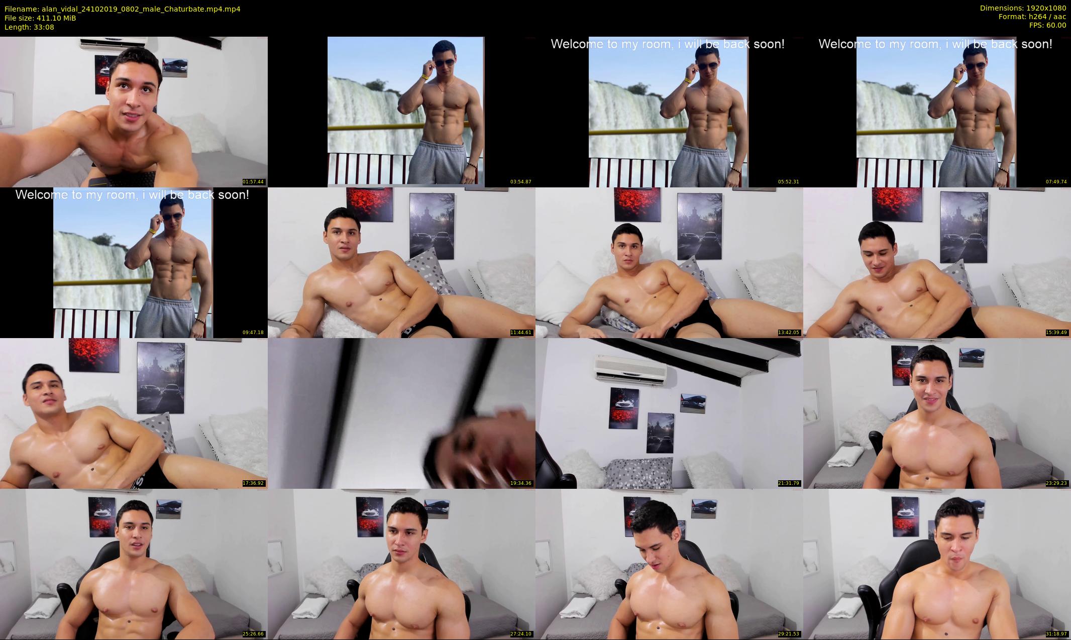 alan_vidal — 34 minute Chaturbate male cam show recording, 1080p, Oct 24, 2019