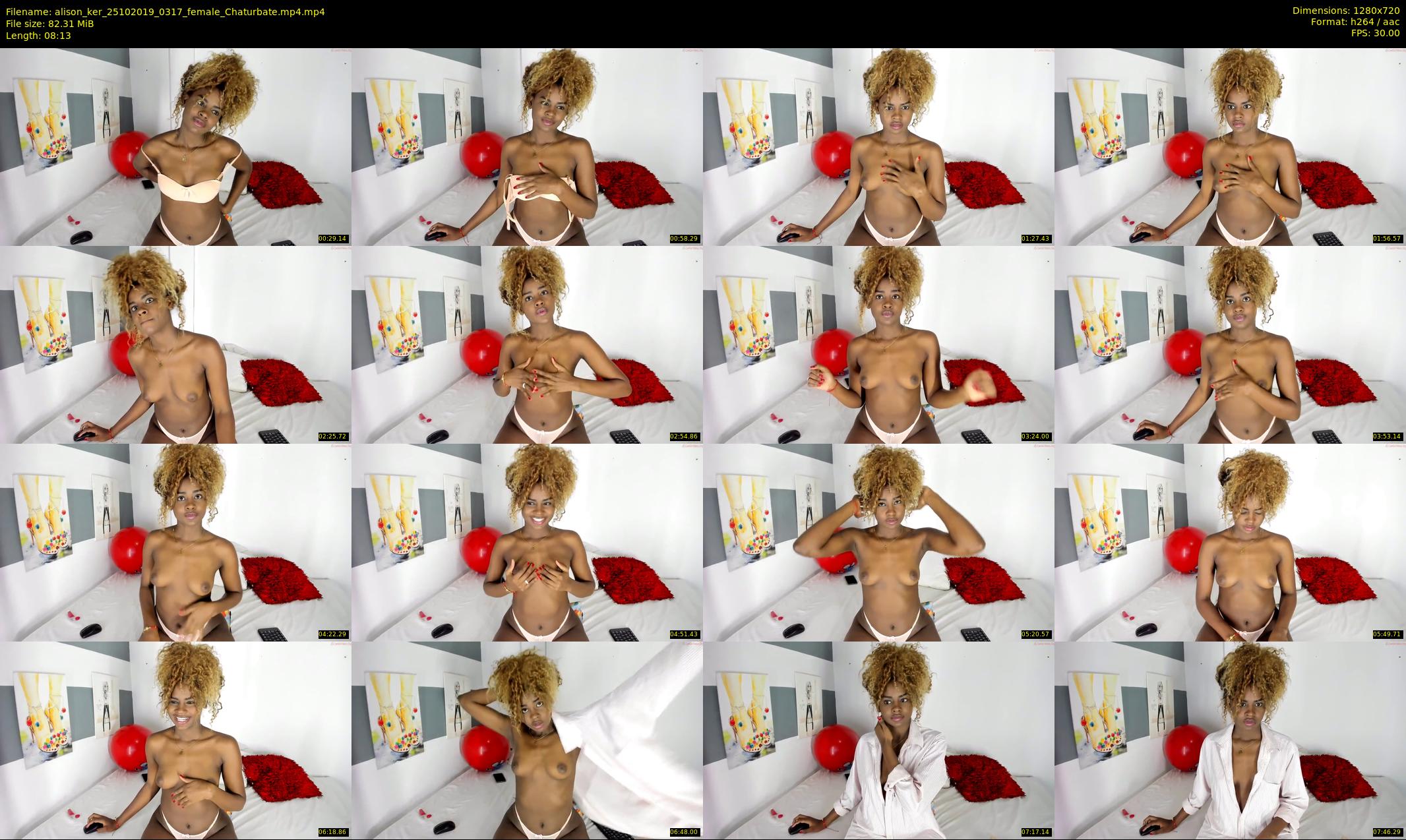 alison_ker — 9 minute Chaturbate female cam show recording, 720p, Oct 25, 2019