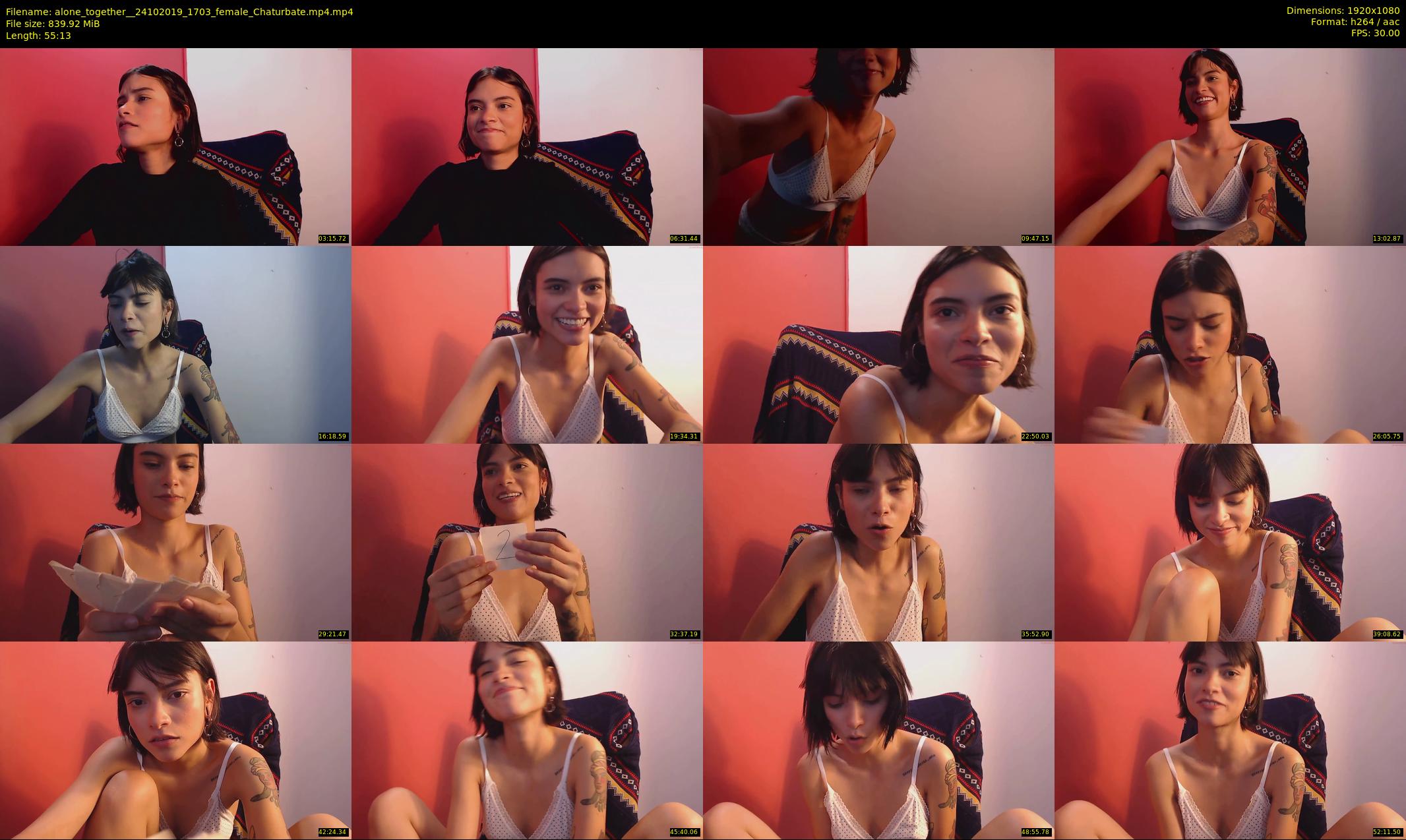 alone_together_ — 56 minute Chaturbate female cam show recording, 1080p, Oct 24, 2019