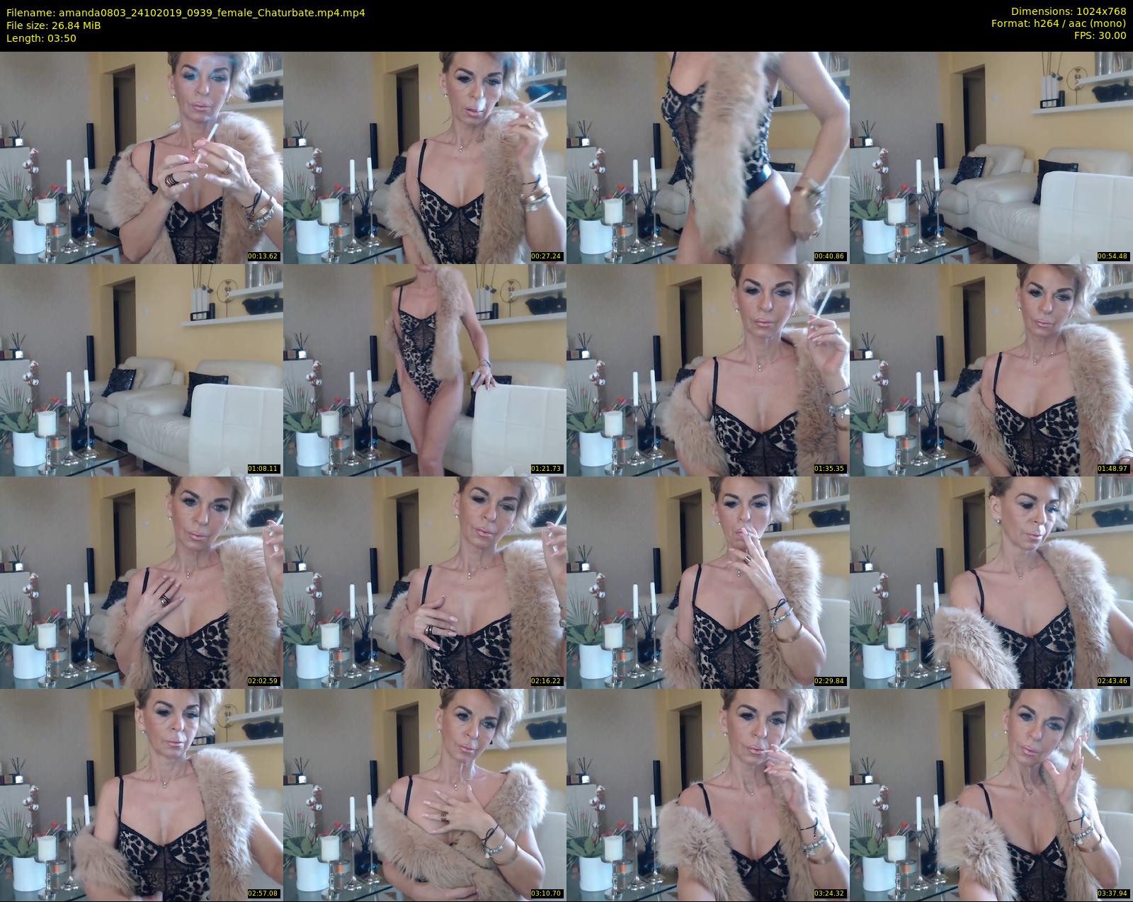 amanda0803 — 4 minute Chaturbate female cam show recording, 720p, Oct 24, 2019