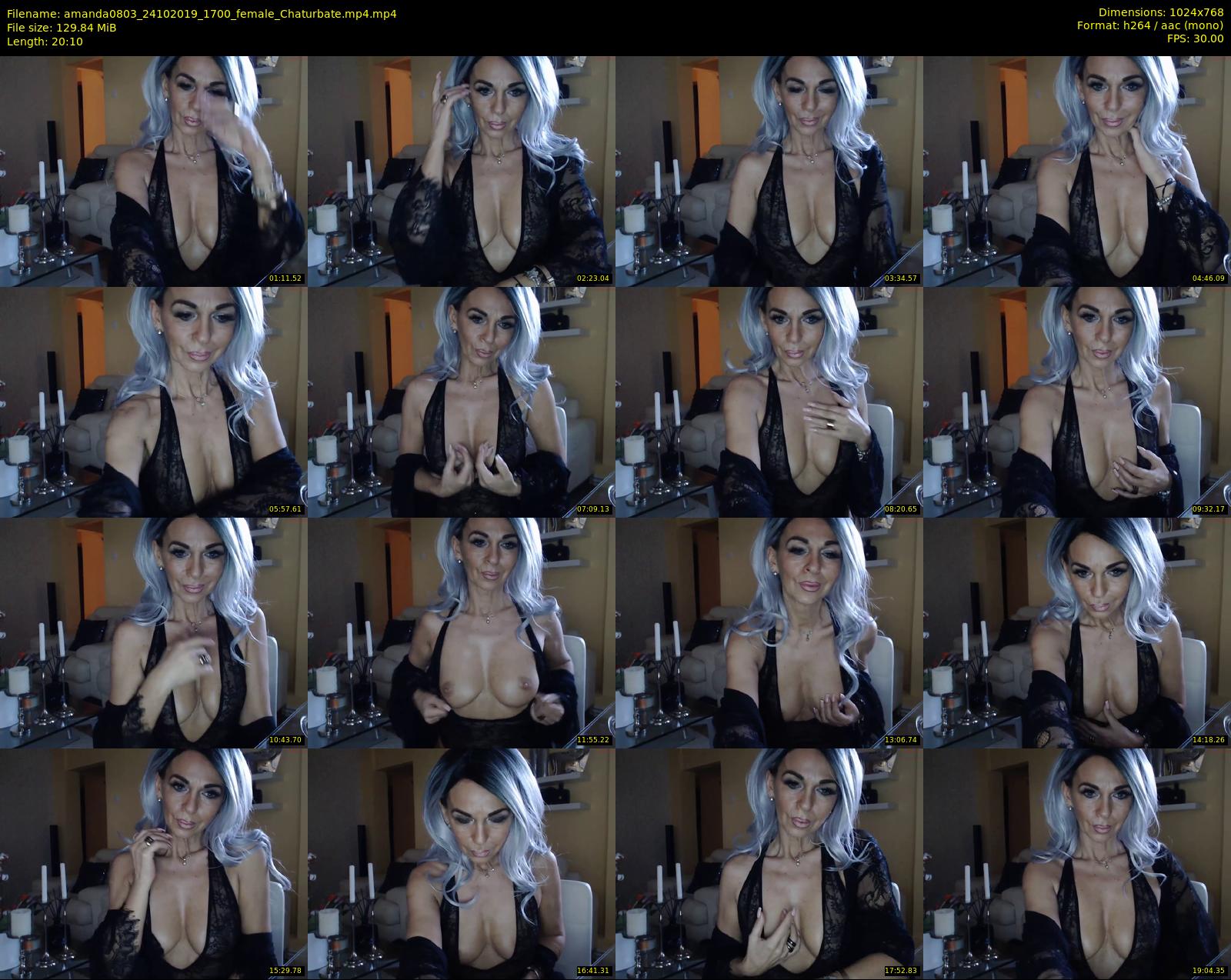 amanda0803 — 21 minute Chaturbate female cam show recording, 720p, Oct 24, 2019