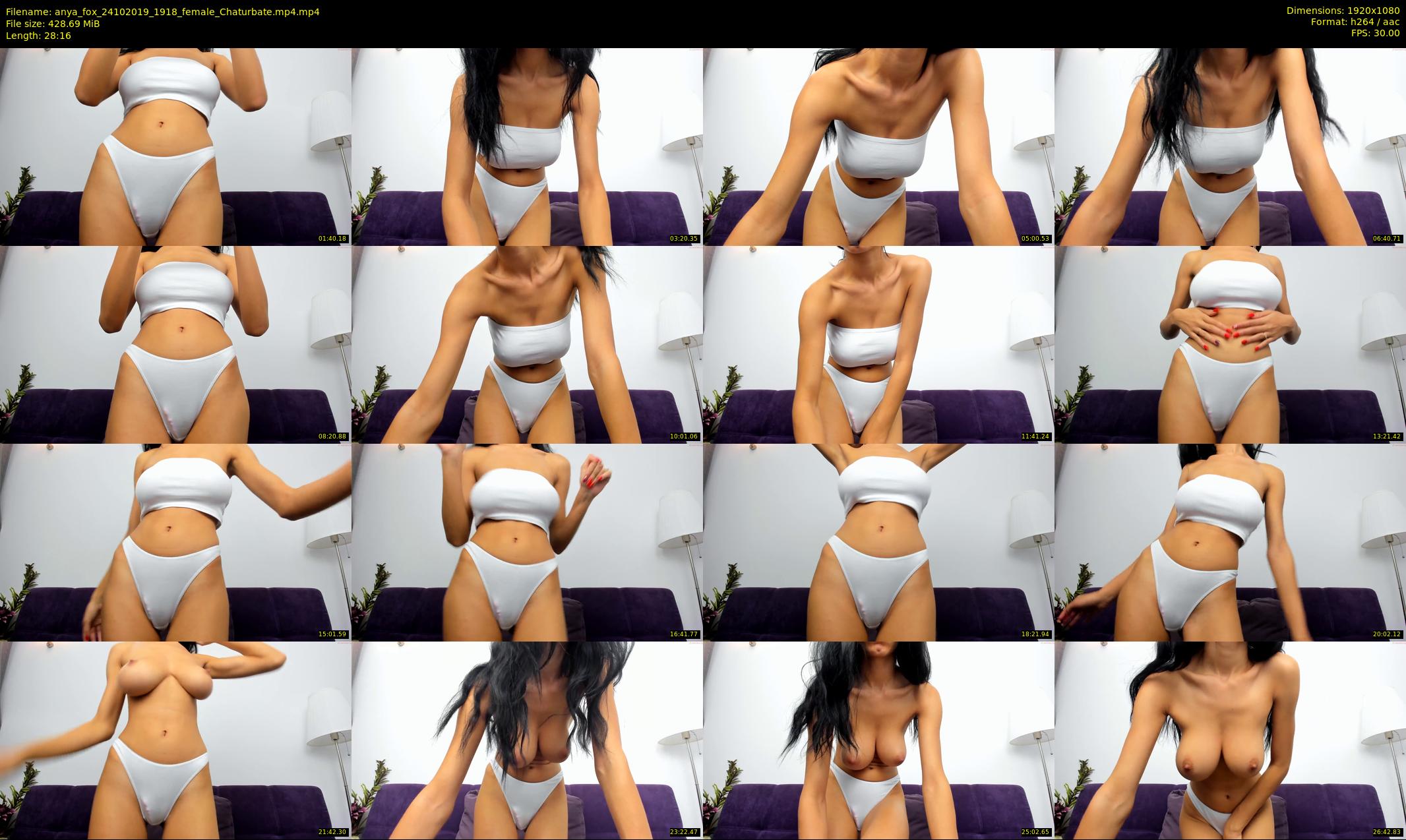 anya_fox — 29 minute Chaturbate female cam show recording, 1080p, Oct 24, 2019