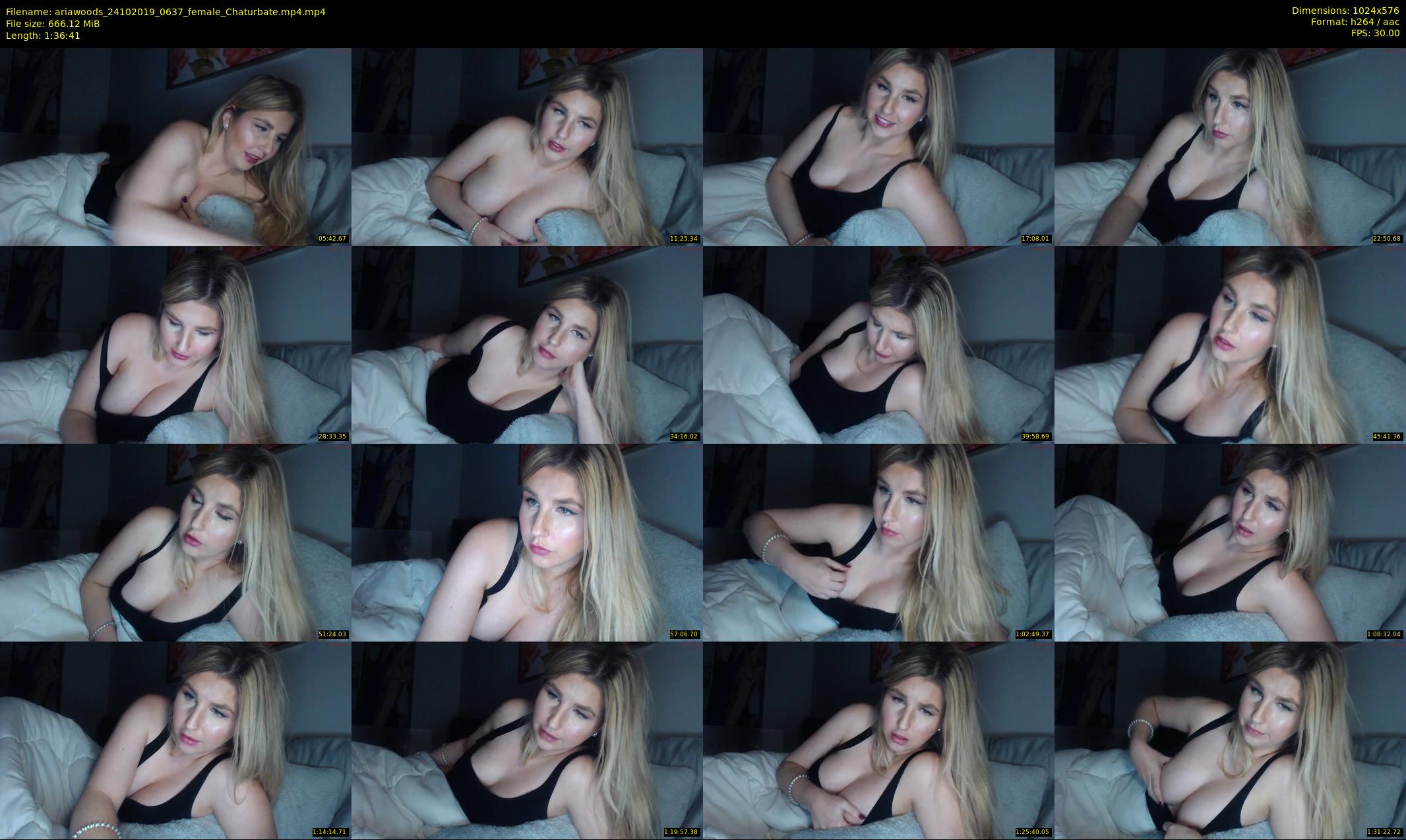 ariawoods — 97 minute Chaturbate female cam show recording, 480p, Oct 24, 2019