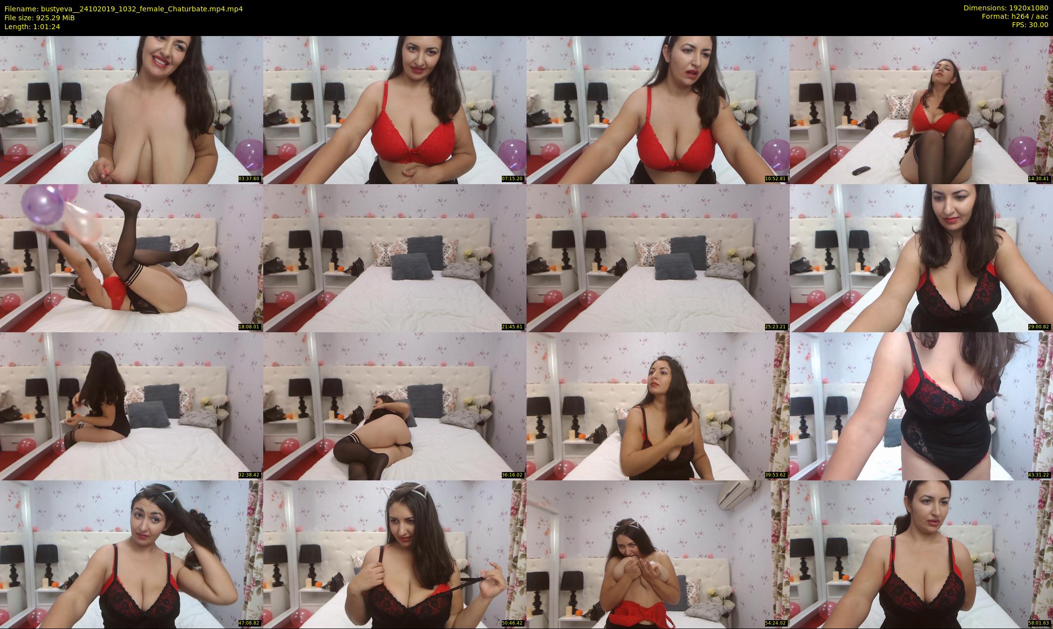 bustyeva_ — 62 minute Chaturbate female cam show recording, 1080p, Oct 24, 2019
