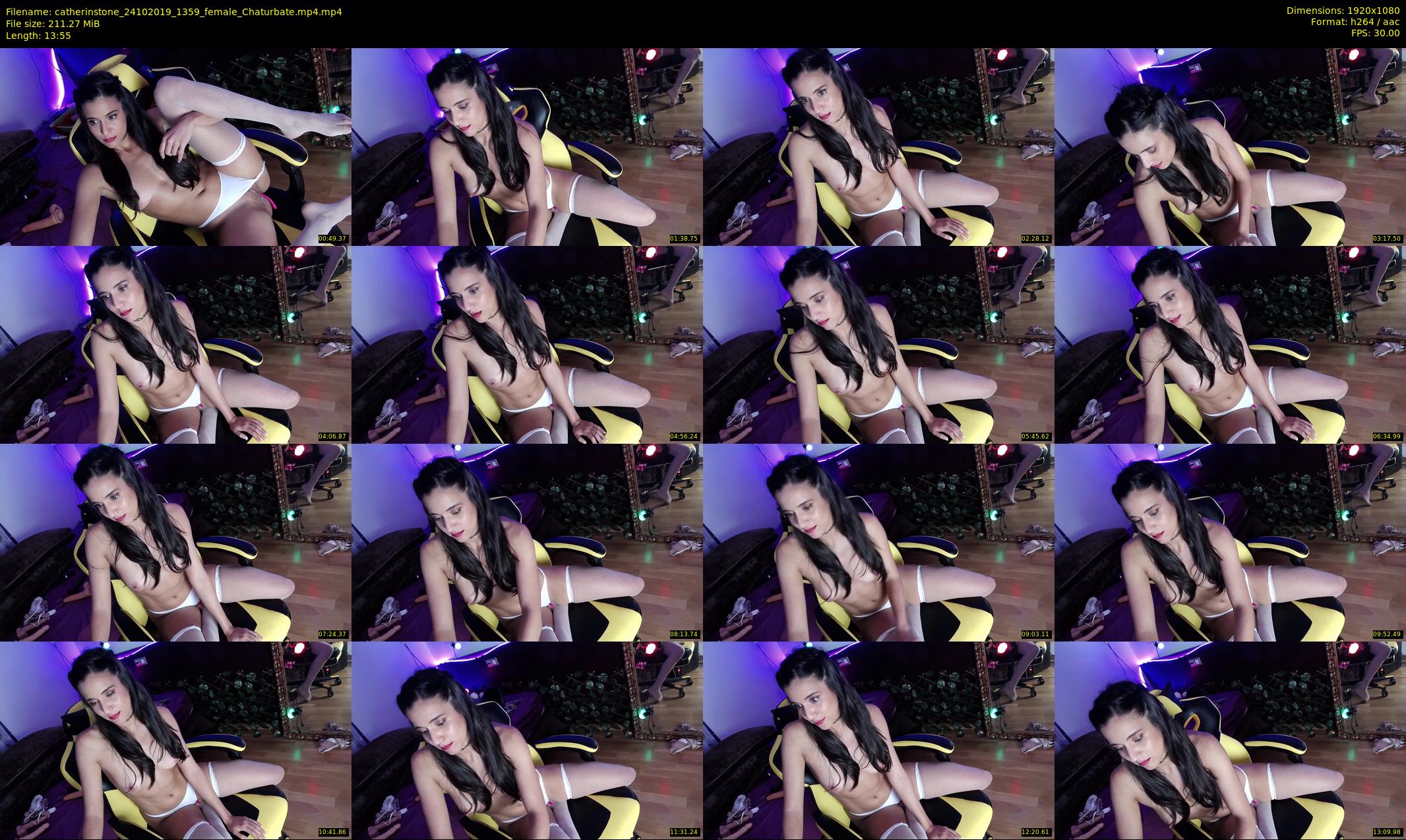 catherinstone — 14 minute Chaturbate female cam show recording, 1080p, Oct 24, 2019