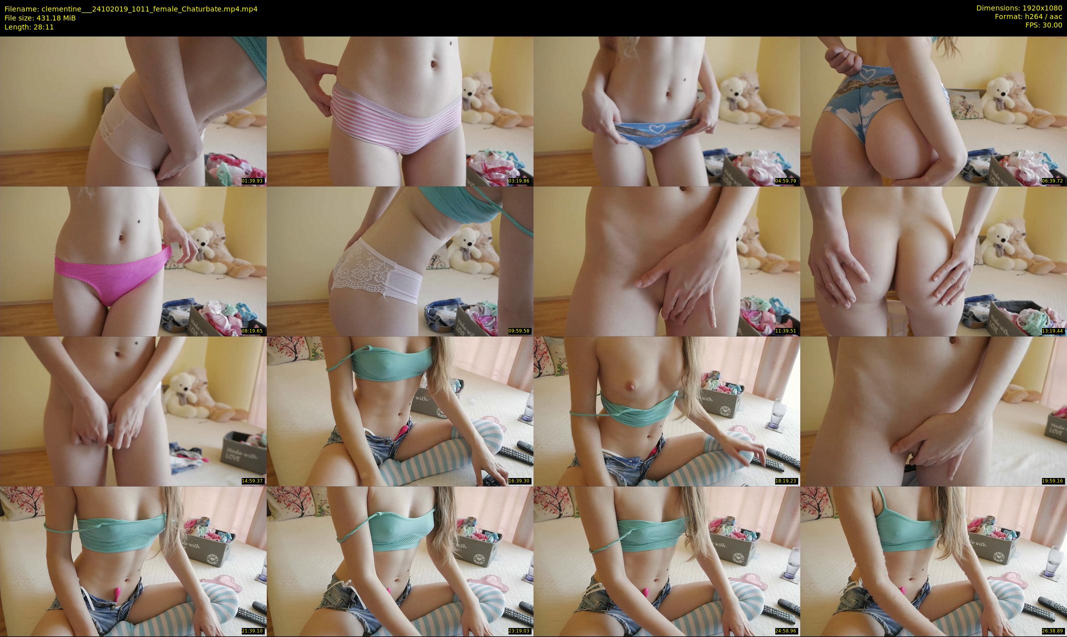clementine__ — 29 minute Chaturbate female cam show recording, 1080p, Oct 24, 2019