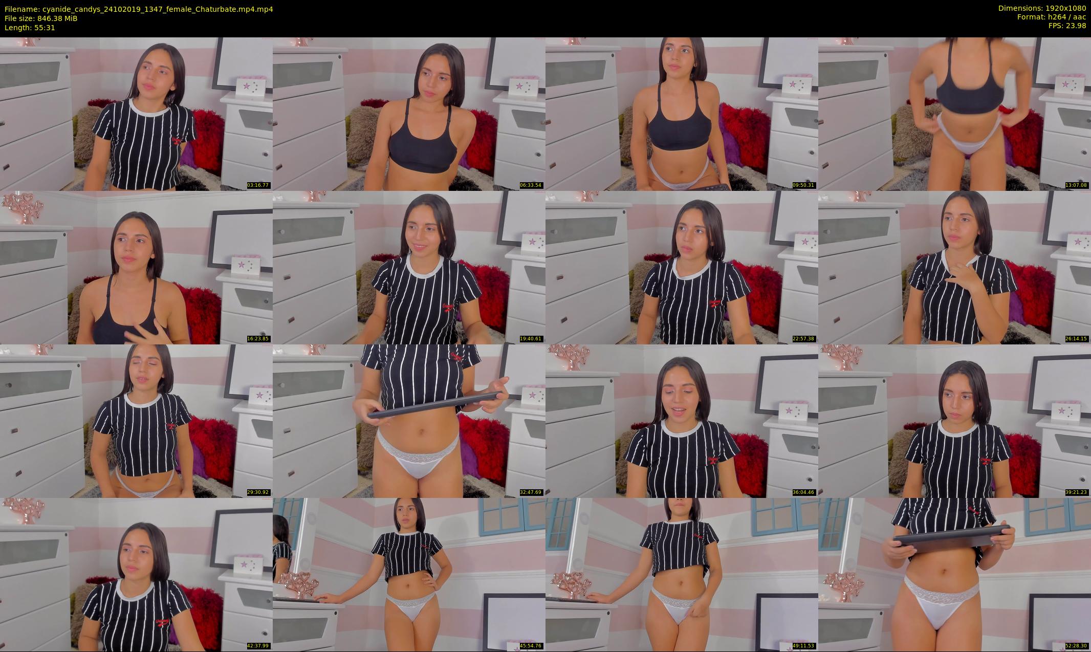 cyanide_candys — 56 minute Chaturbate female cam show recording, 1080p, Oct 24, 2019