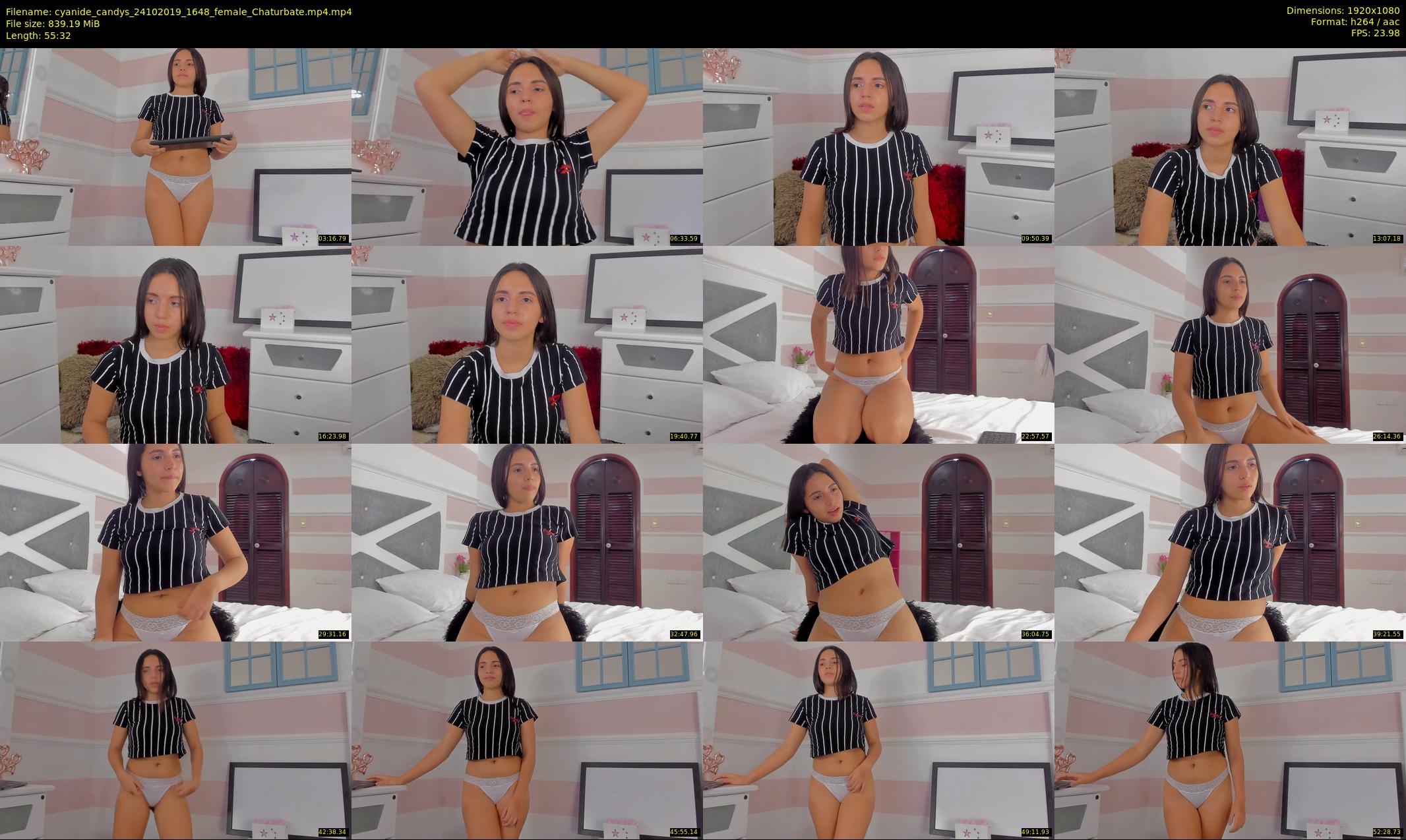 cyanide_candys — 56 minute Chaturbate female cam show recording, 1080p, Oct 24, 2019
