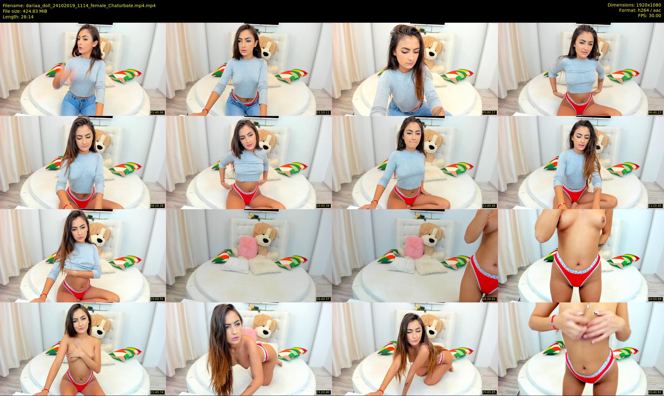 dariaa_doll — 29 minute Chaturbate female cam show recording, 1080p, Oct 24, 2019