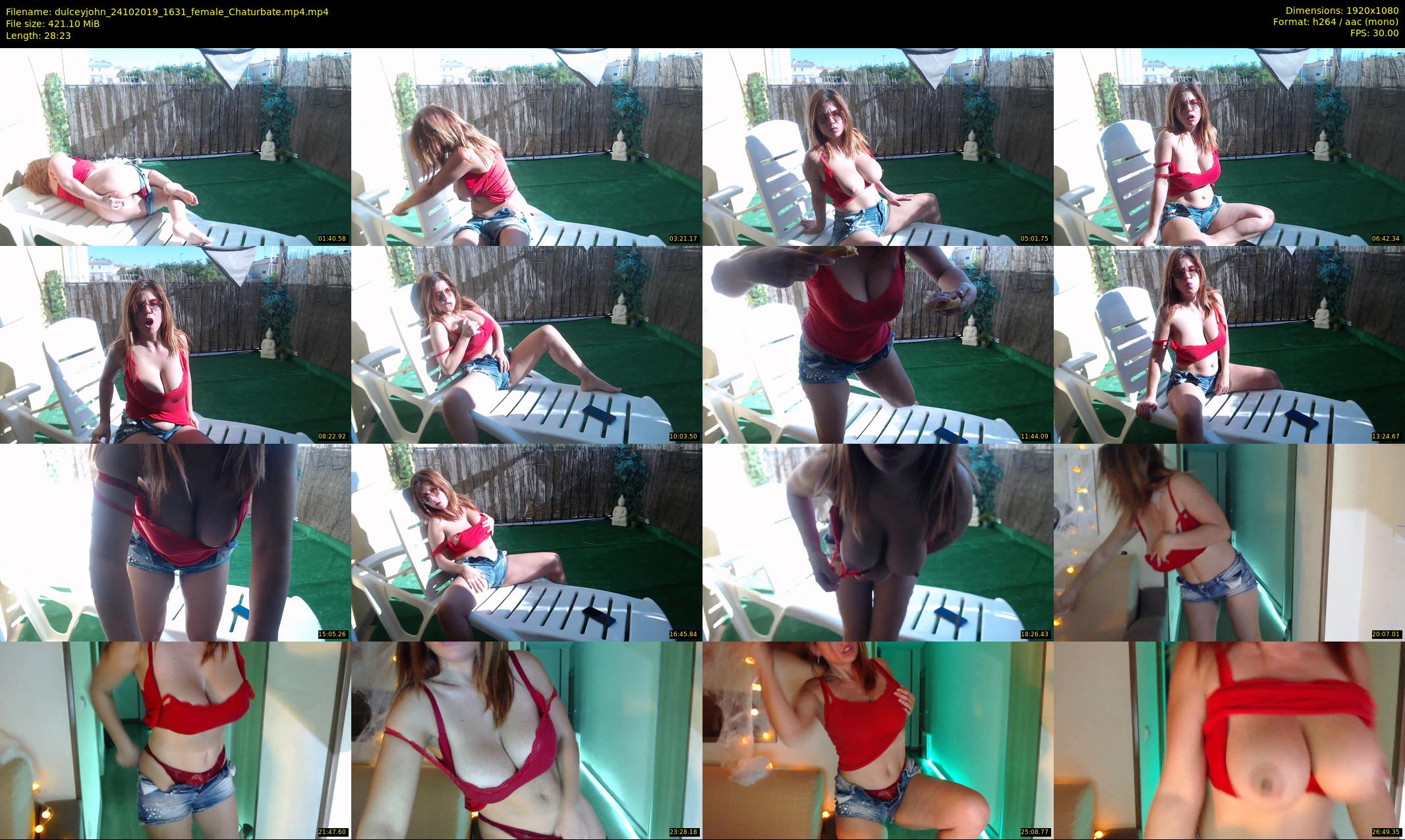 dulceyjohn — 29 minute Chaturbate female cam show recording, 1080p, Oct 24, 2019
