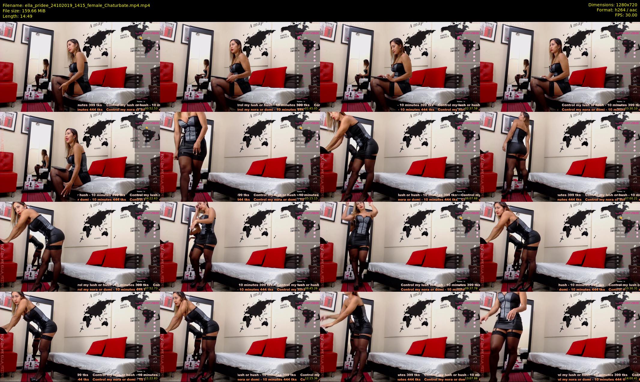 ella_pridee — 15 minute Chaturbate female cam show recording, 720p, Oct 24, 2019