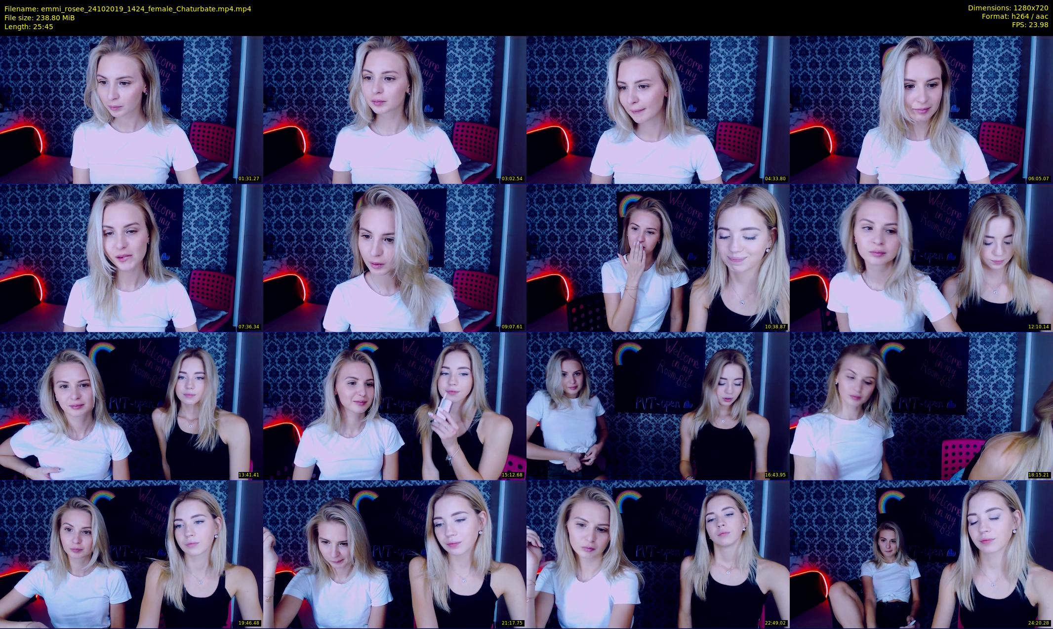 emmi_rosee — 26 minute Chaturbate female cam show recording, 720p, Oct 24, 2019