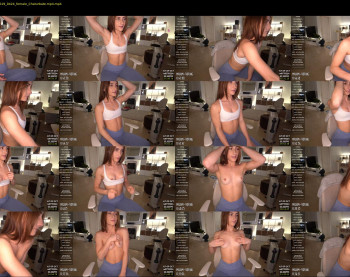 hannahjames710 — 15 minute Chaturbate female cam show recording, 4K, Oct 25, 2019
