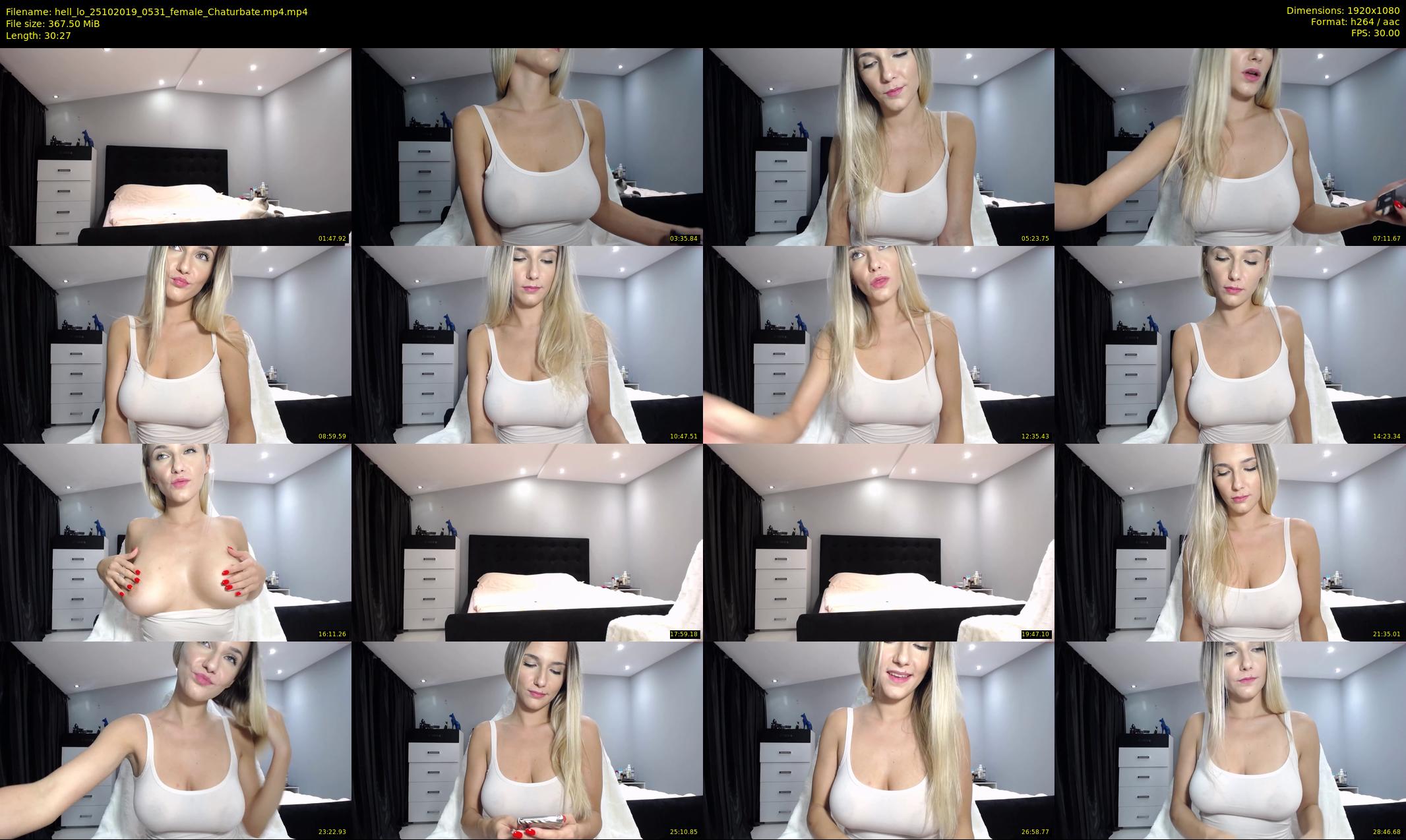 hell_lo — 31 minute Chaturbate female cam show recording, 1080p, Oct 25, 2019