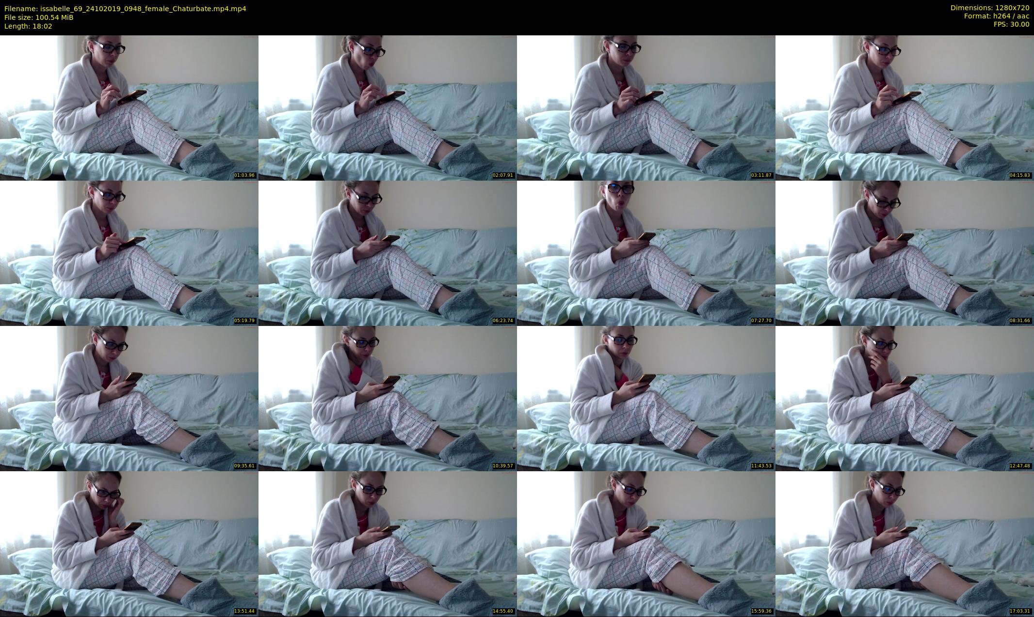 issabelle_69 — 19 minute Chaturbate couple cam show recording, 720p, Oct 24, 2019