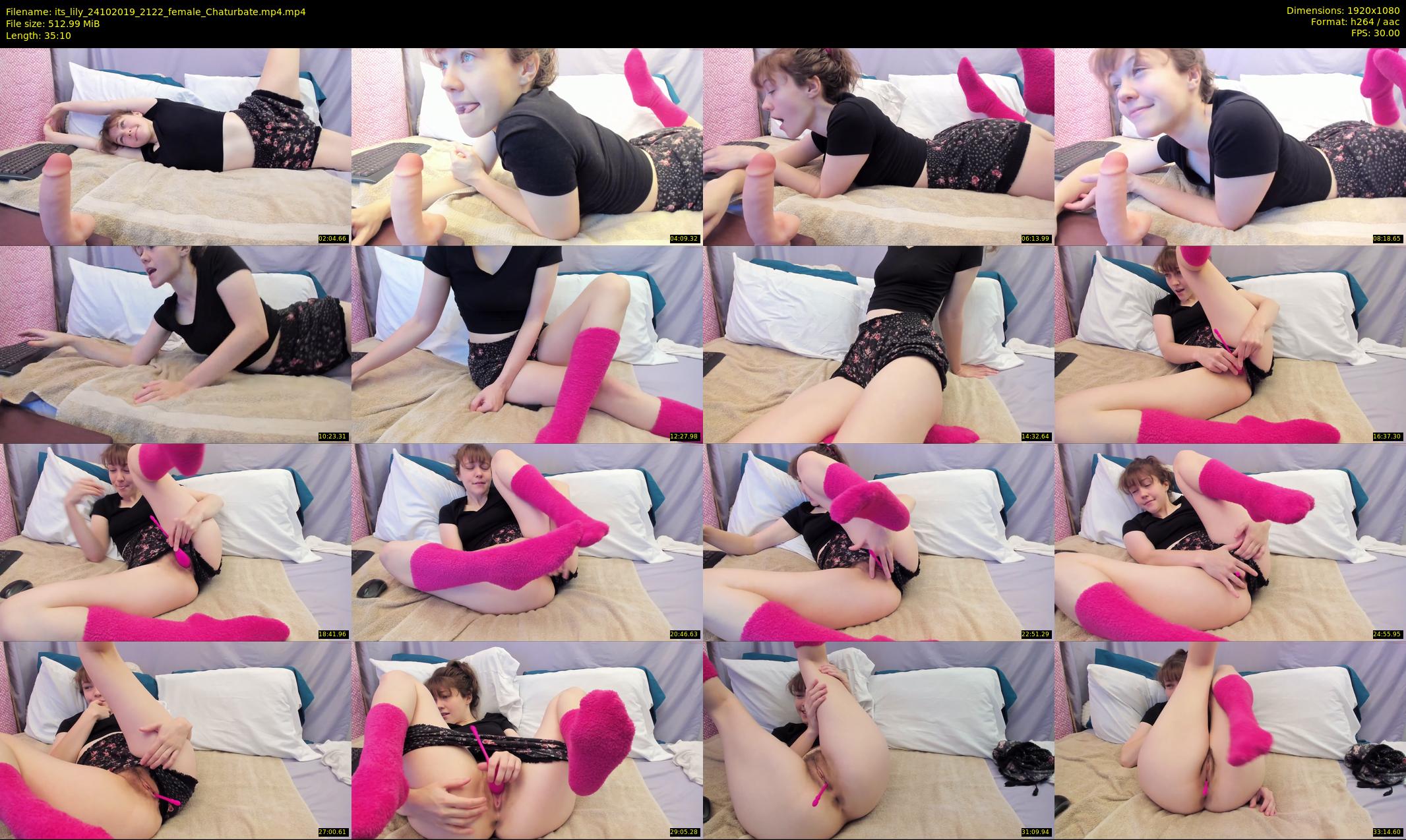 its_lily — 36 minute Chaturbate female cam show recording, 1080p, Oct 24, 2019