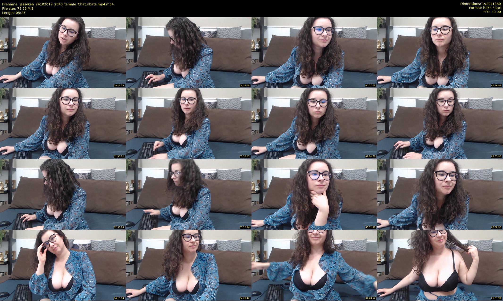 jessykah — 6 minute Chaturbate female cam show recording, 1080p, Oct 24, 2019