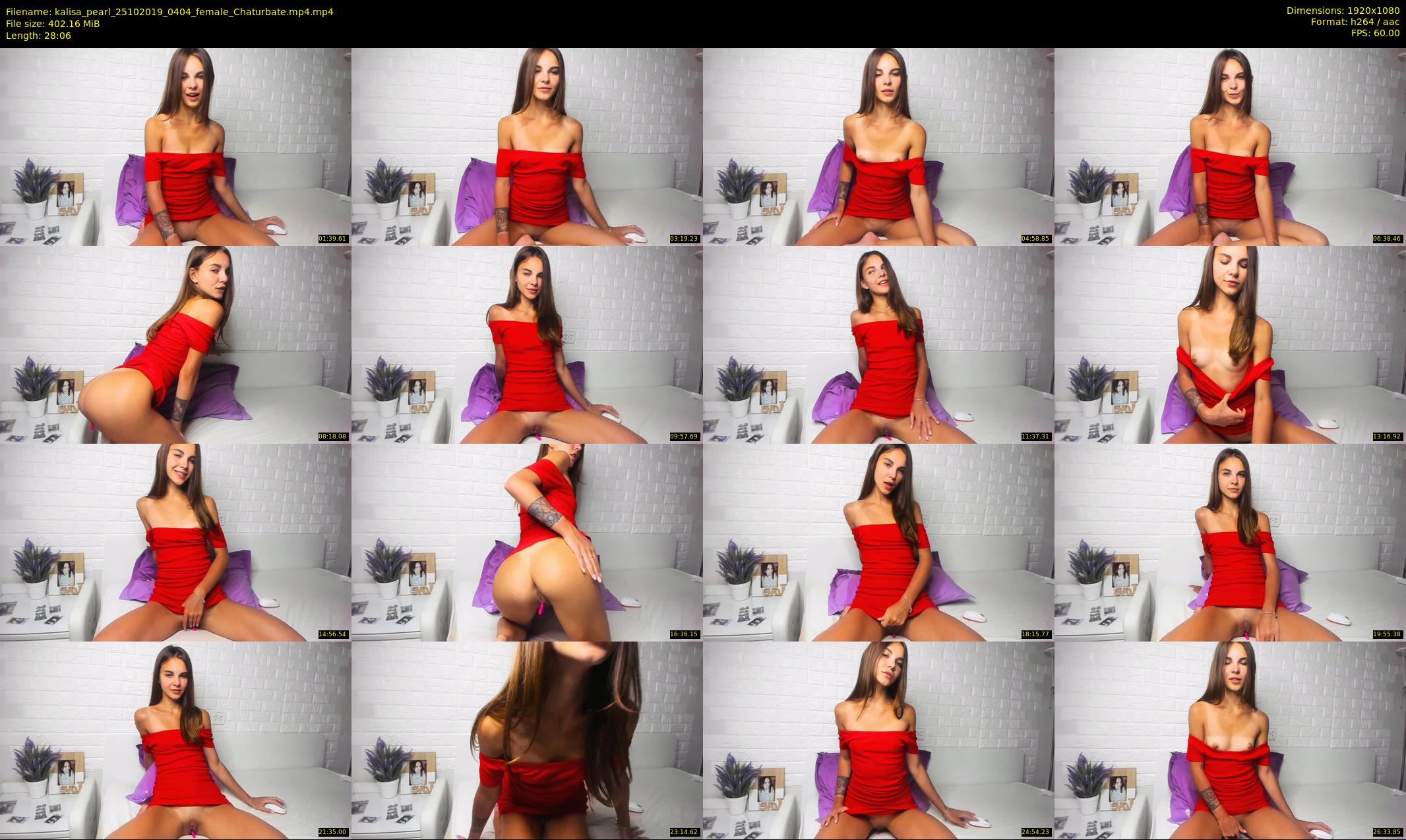 kalisa_pearl — 29 minute Chaturbate female cam show recording, 1080p, Oct 25, 2019