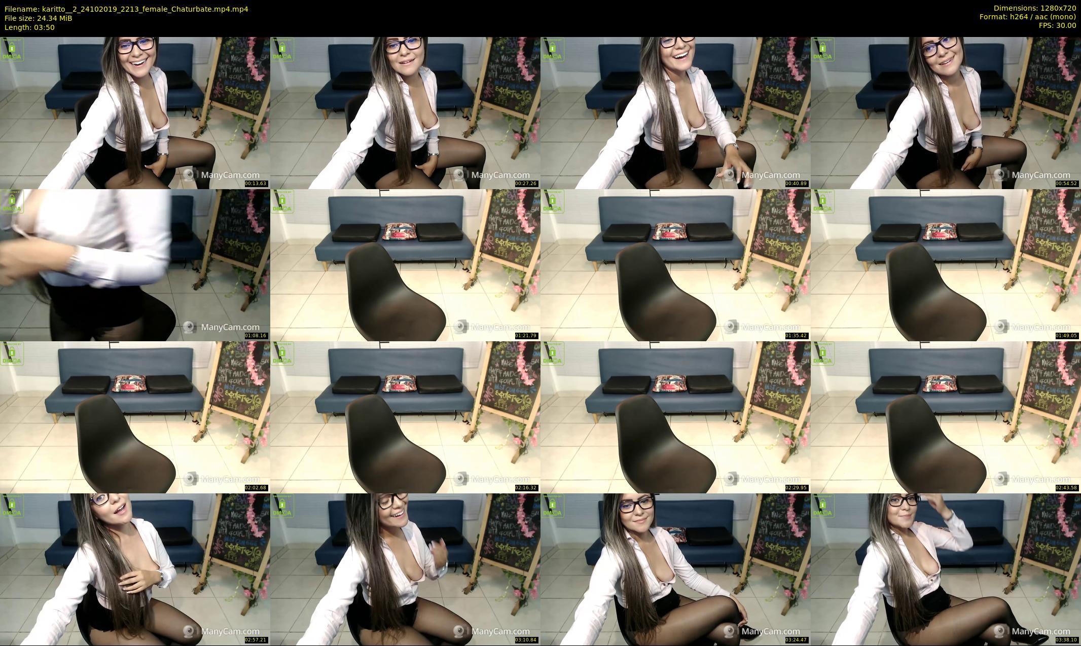 karitto__2 — 4 minute Chaturbate female cam show recording, 720p, Oct 24, 2019