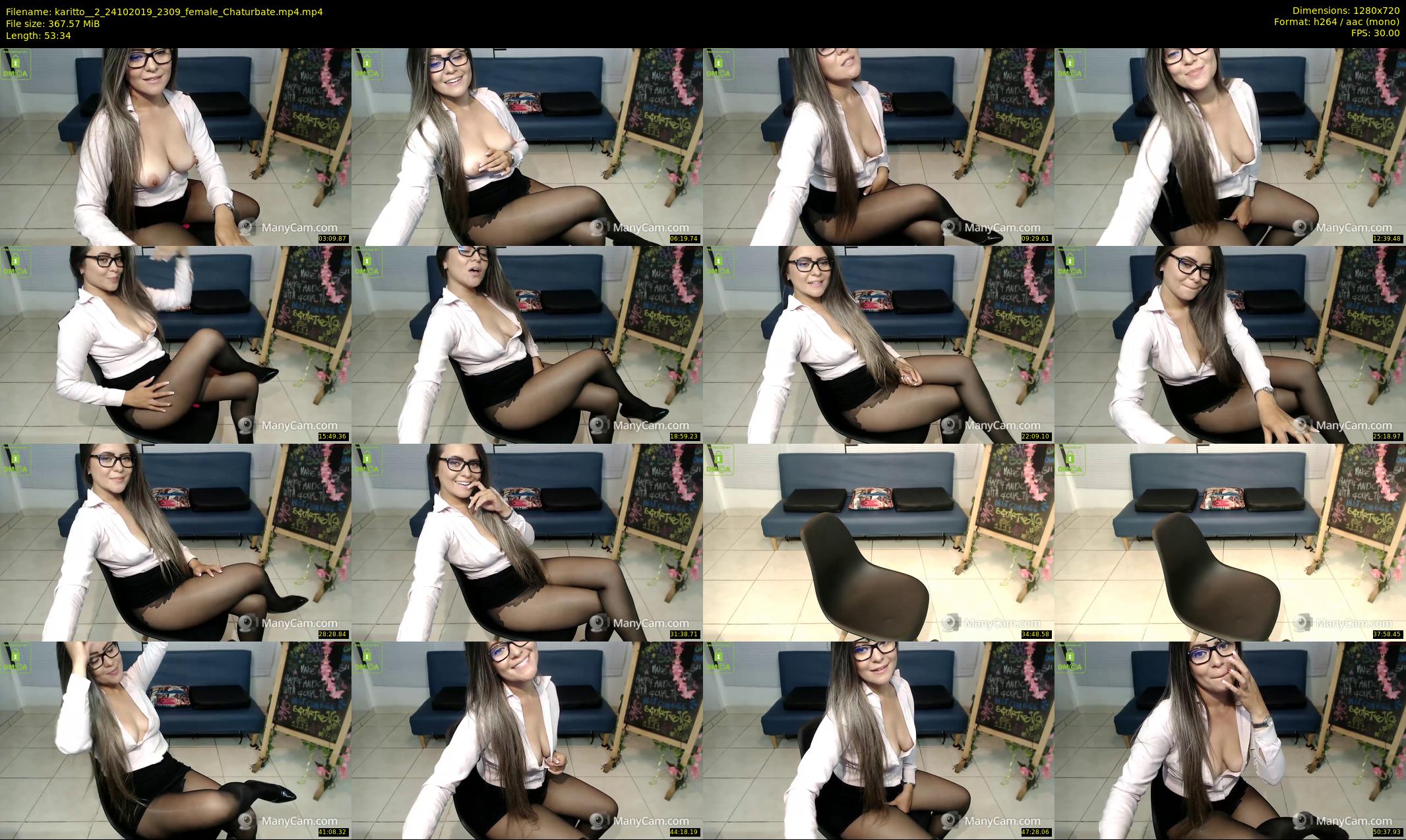 karitto__2 — 54 minute Chaturbate female cam show recording, 720p, Oct 24, 2019