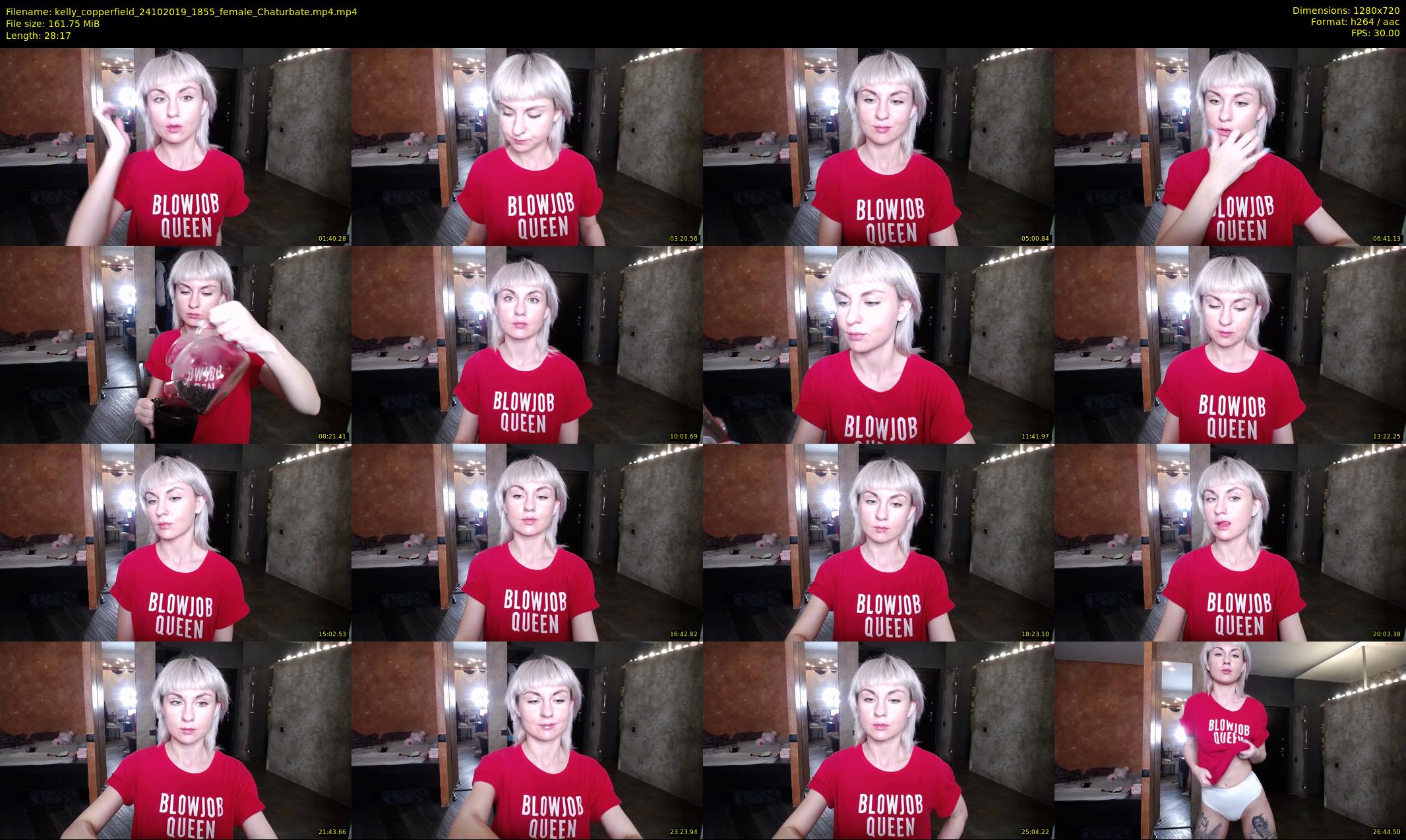 kelly_copperfield — 29 minute Chaturbate female cam show recording, 720p, Oct 24, 2019