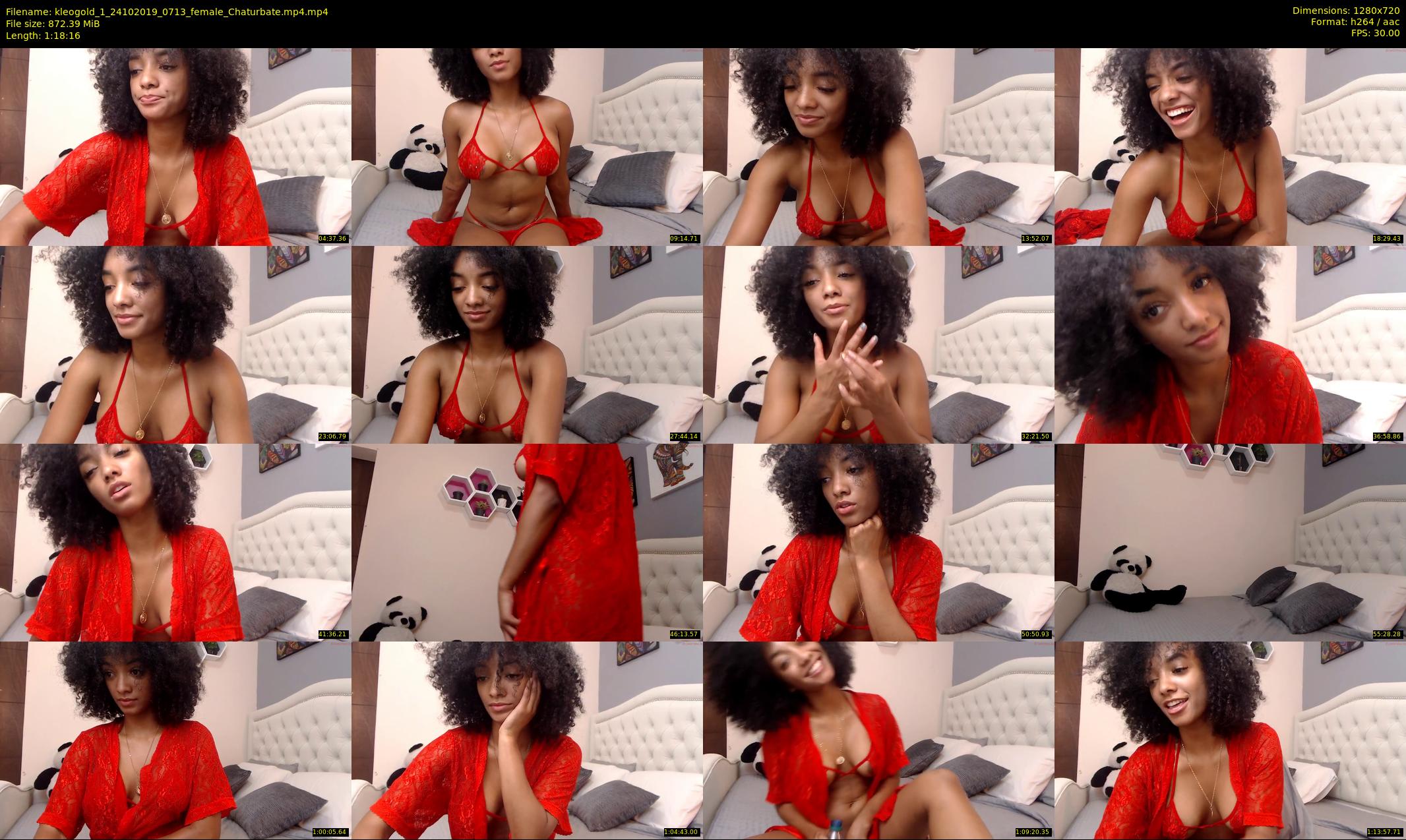 kleogold_1 — 79 minute Chaturbate female cam show recording, 720p, Oct 24, 2019