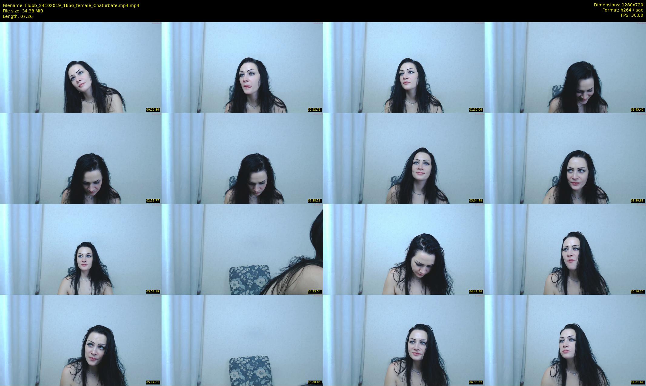 lilubb — 8 minute Chaturbate female cam show recording, 720p, Oct 24, 2019