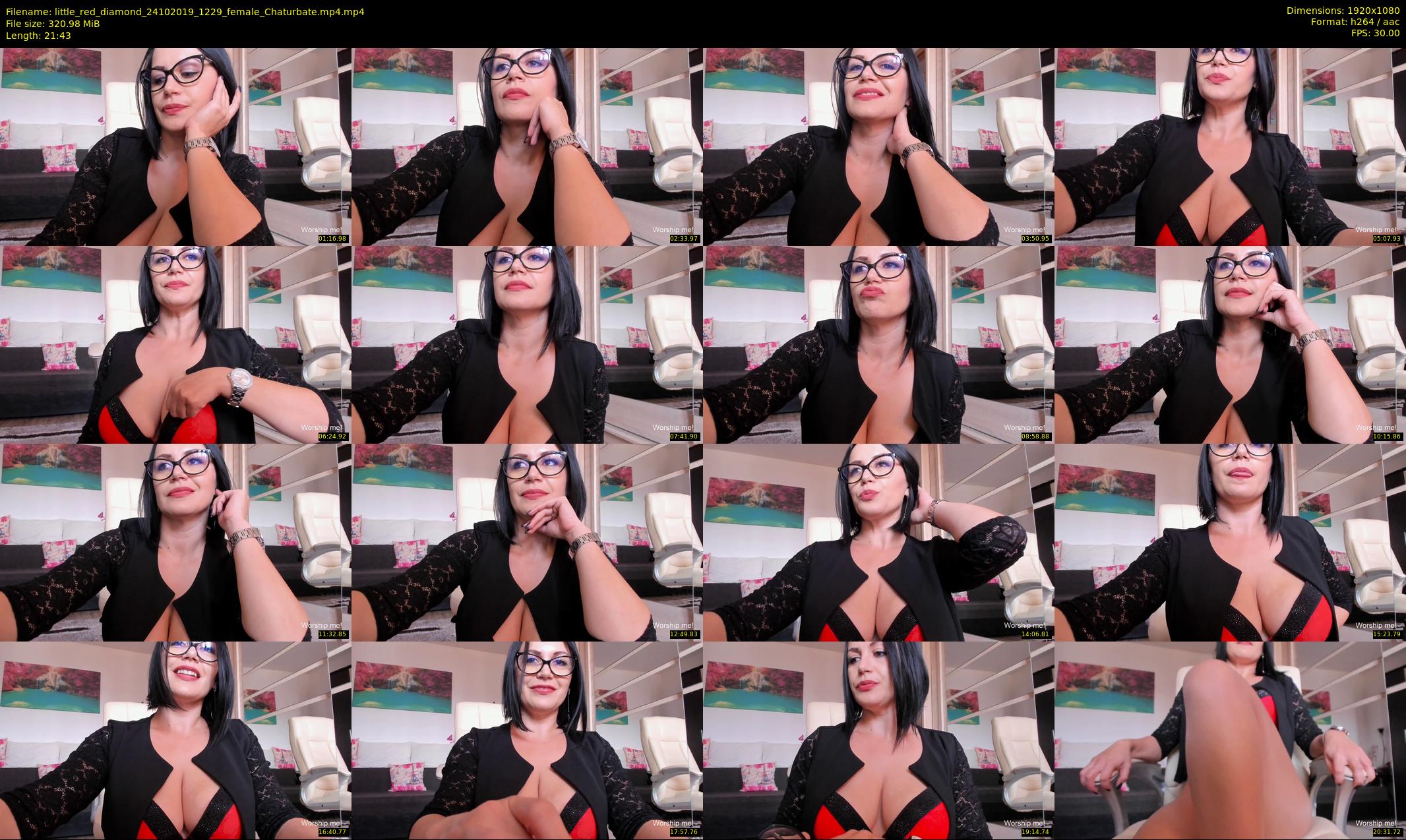 little_red_diamond — 22 minute Chaturbate female cam show recording, 1080p, Oct 24, 2019