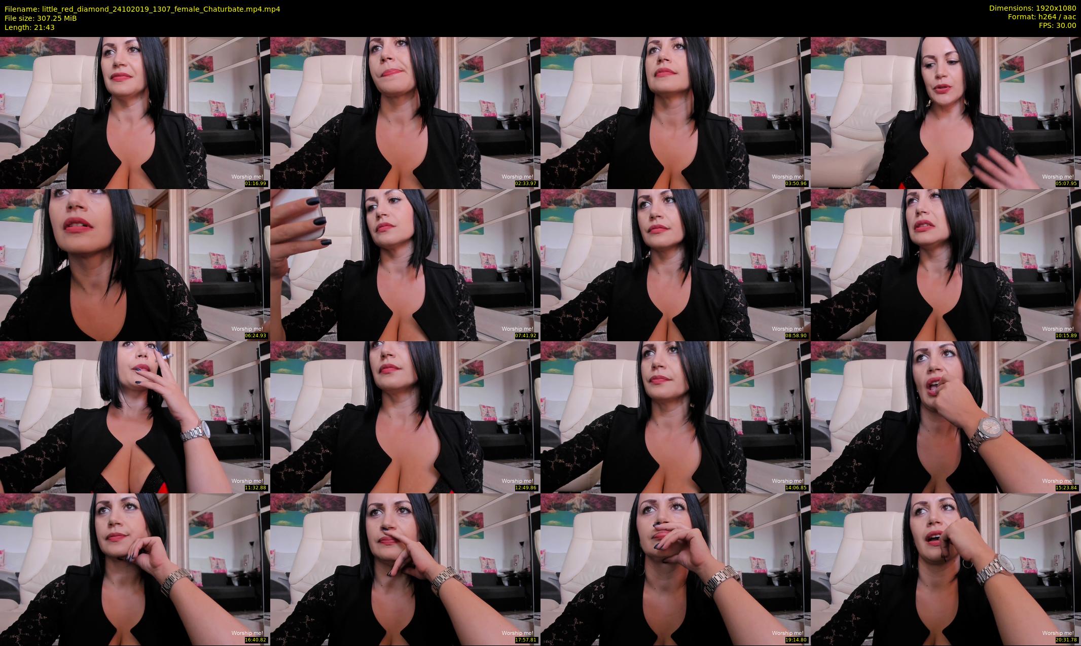 little_red_diamond — 22 minute Chaturbate female cam show recording, 1080p, Oct 24, 2019