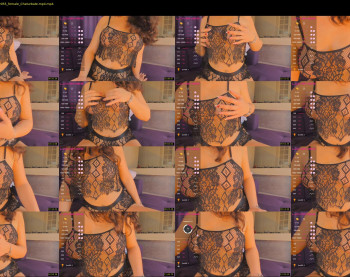 lylas_malika — 15 minute Chaturbate female cam show recording, 4K, Oct 24, 2019