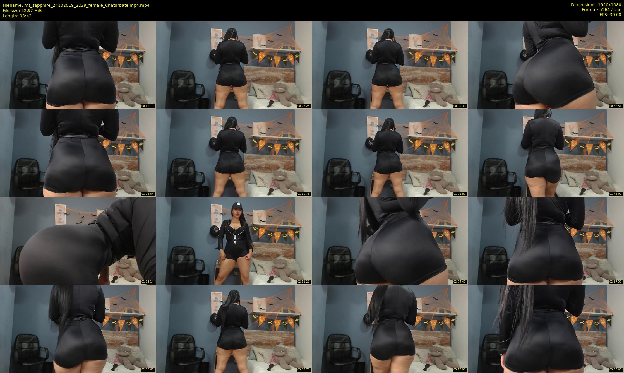 ms_sapphire — 4 minute Chaturbate female cam show recording, 1080p, Oct 24, 2019