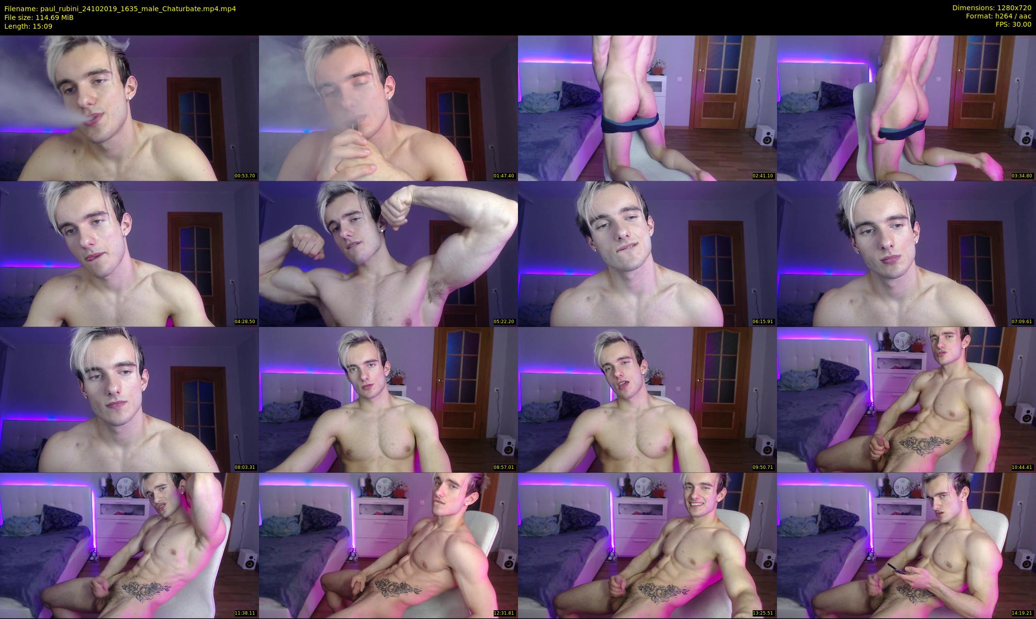 paul_rubini — 16 minute Chaturbate male cam show recording, 720p, Oct 24, 2019