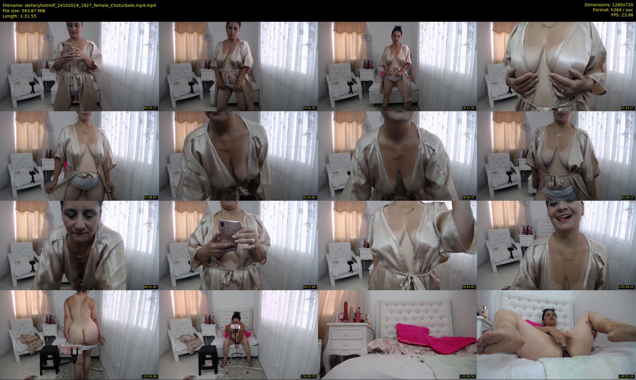 stefanyhotmilf — 92 minute Chaturbate female cam show recording, 720p, Oct 24, 2019