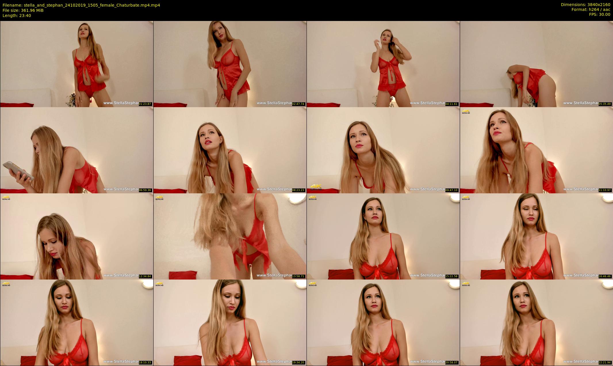 stella_and_stephan — 24 minute Chaturbate couple cam show recording, 4K, Oct 24, 2019