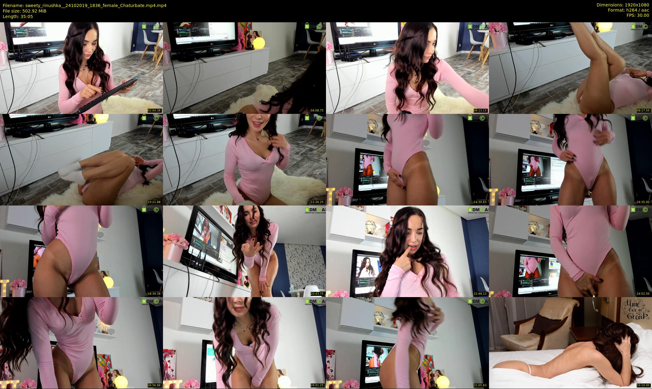 sweety_rinushka_ — 36 minute Chaturbate female cam show recording, 1080p, Oct 24, 2019