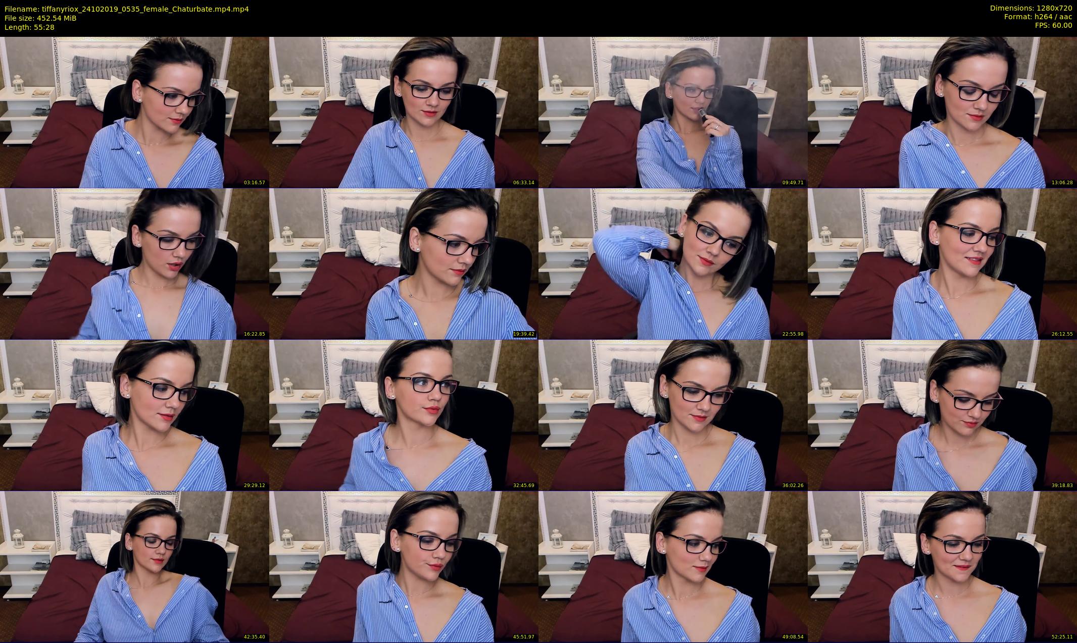 tiffanyriox — 56 minute Chaturbate female cam show recording, 720p, Oct 24, 2019